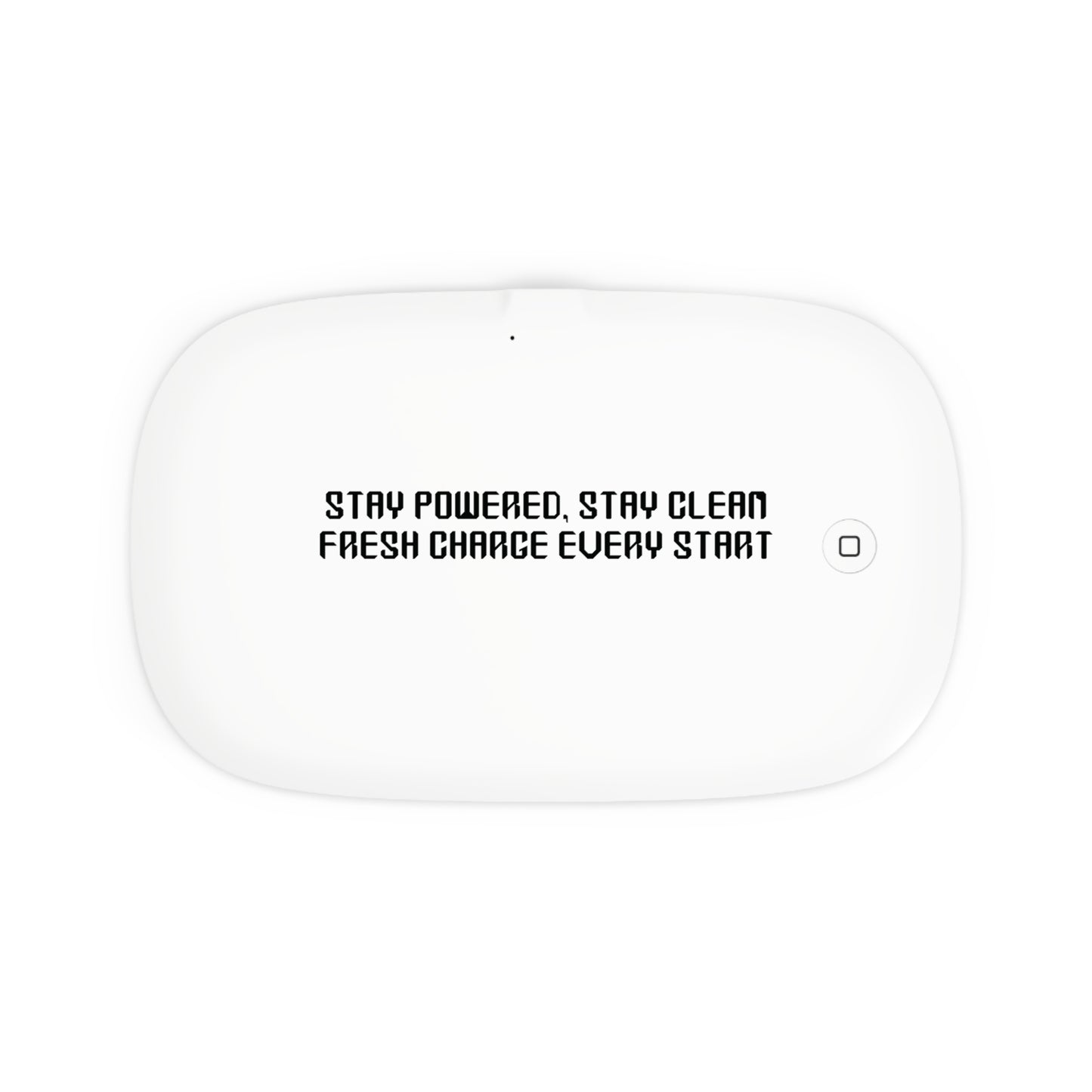 "Stay Powered, Stay Clean" - UV Phone Sanitizer and Wireless Charging Pad - Creatively Designed Shop