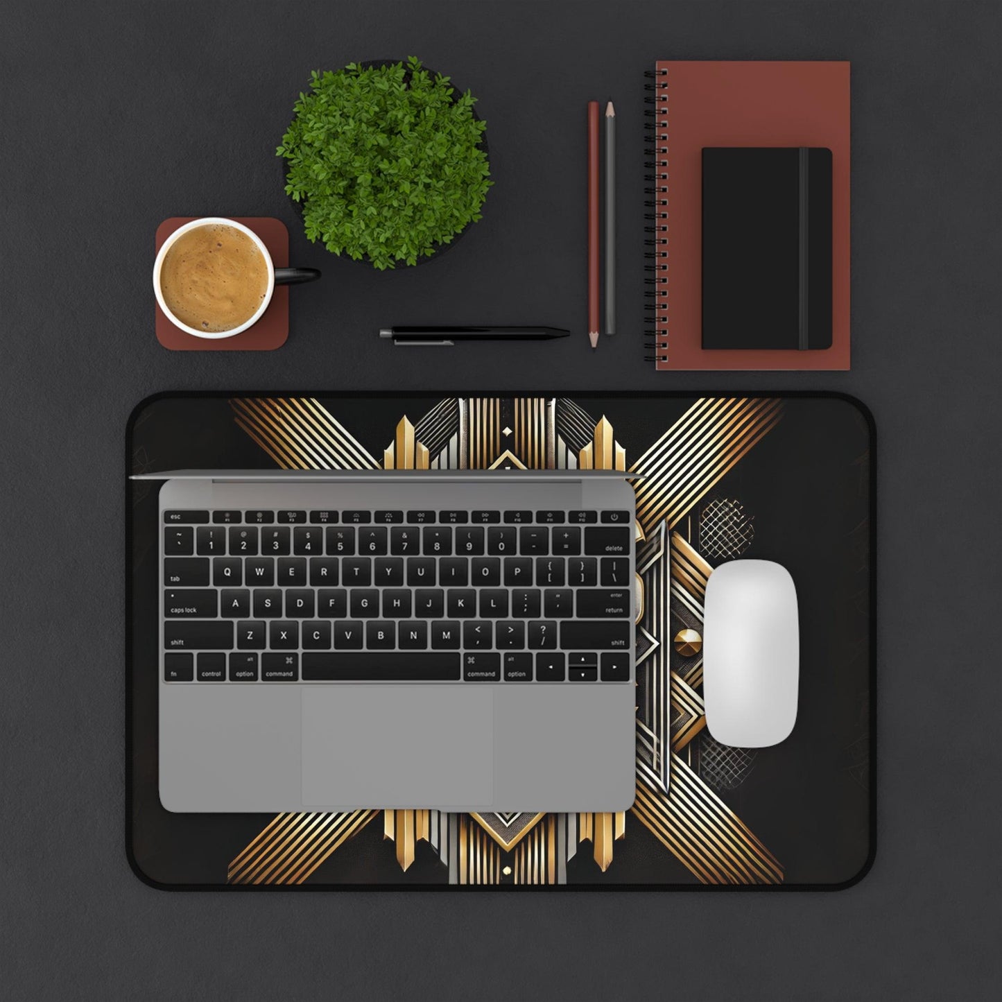 "Jesus Is King" - Desk Mat - Creatively Designed Shop
