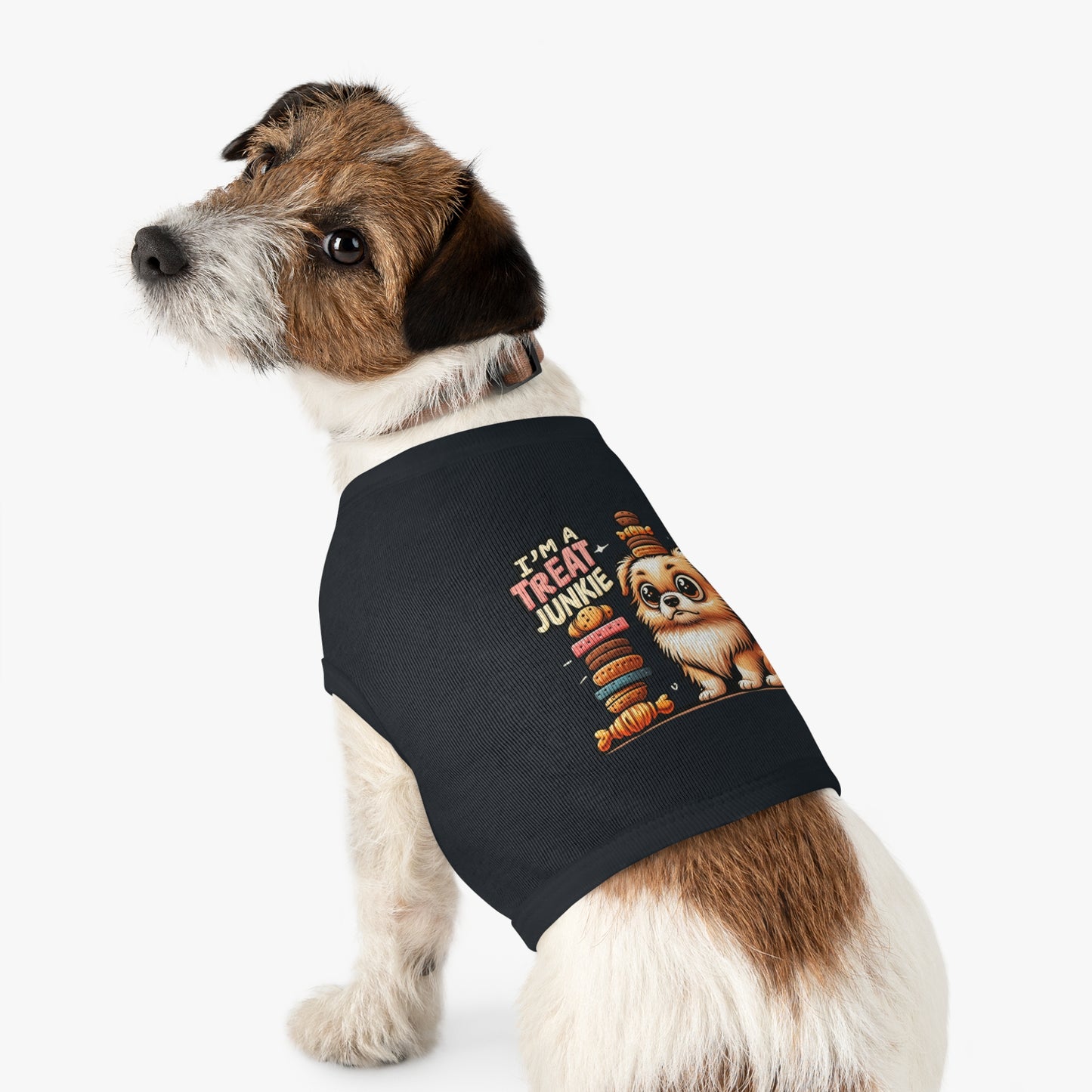 I'm A Treat Junkie - Pet Tank Top - Creatively Designed Shop