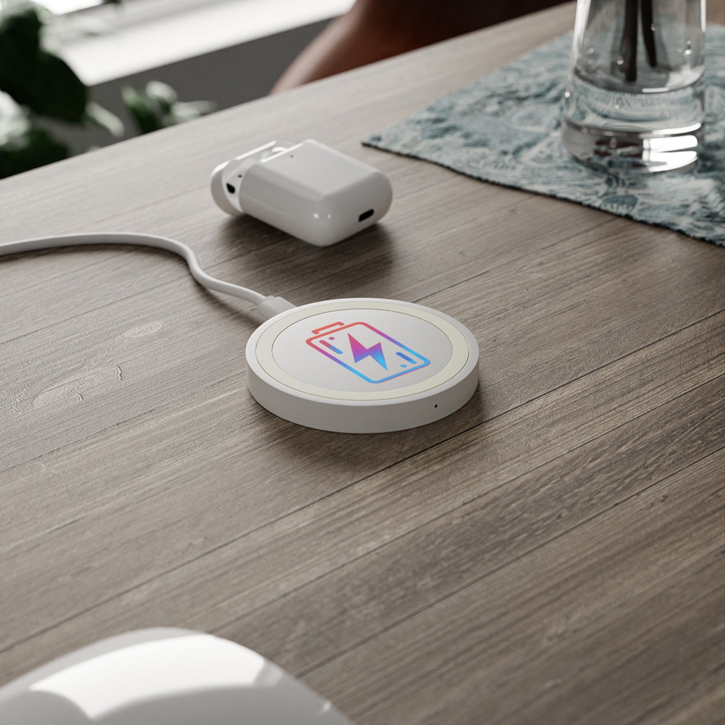 Charging Icon (Multi) - Quake Wireless Charging Pad - Creatively Designed Shop