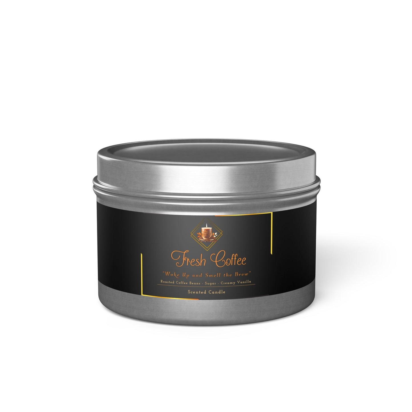 Fresh Coffee - Tin Candles - Creatively Designed Shop