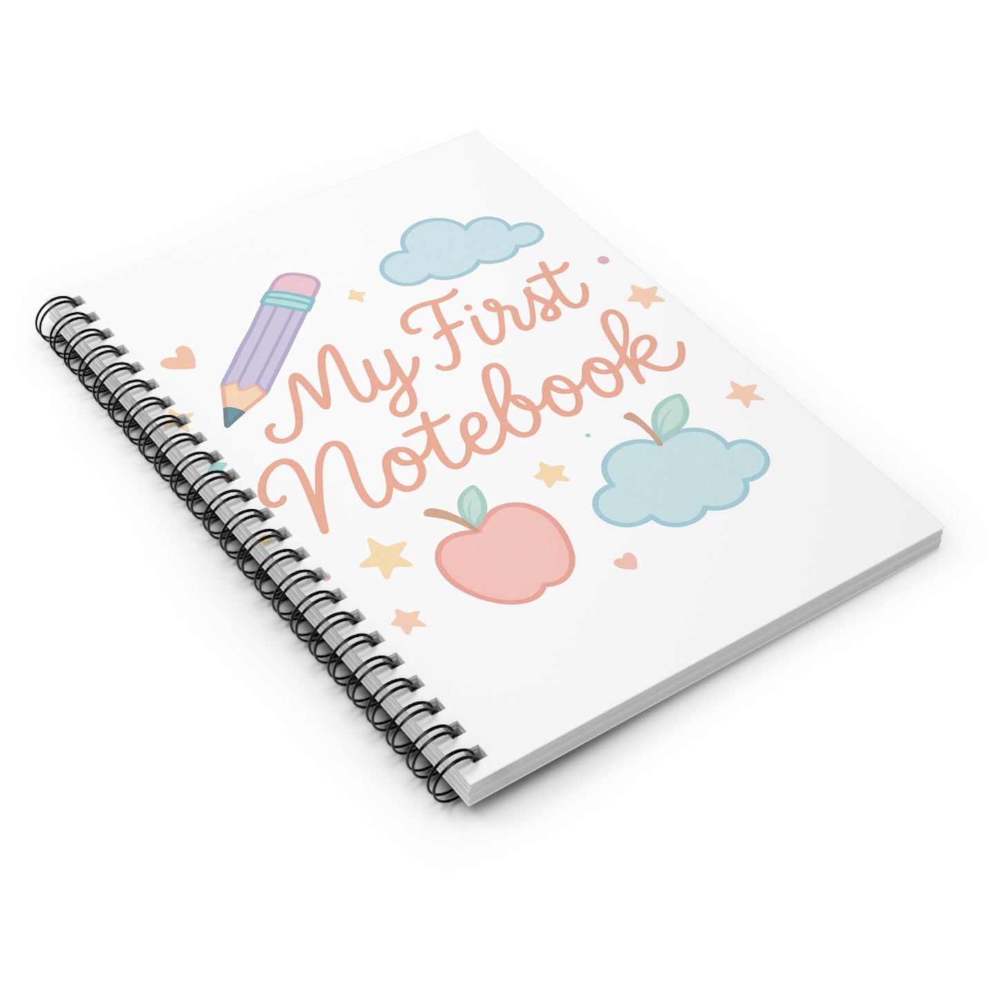 My First Notebook - Spiral Notebook