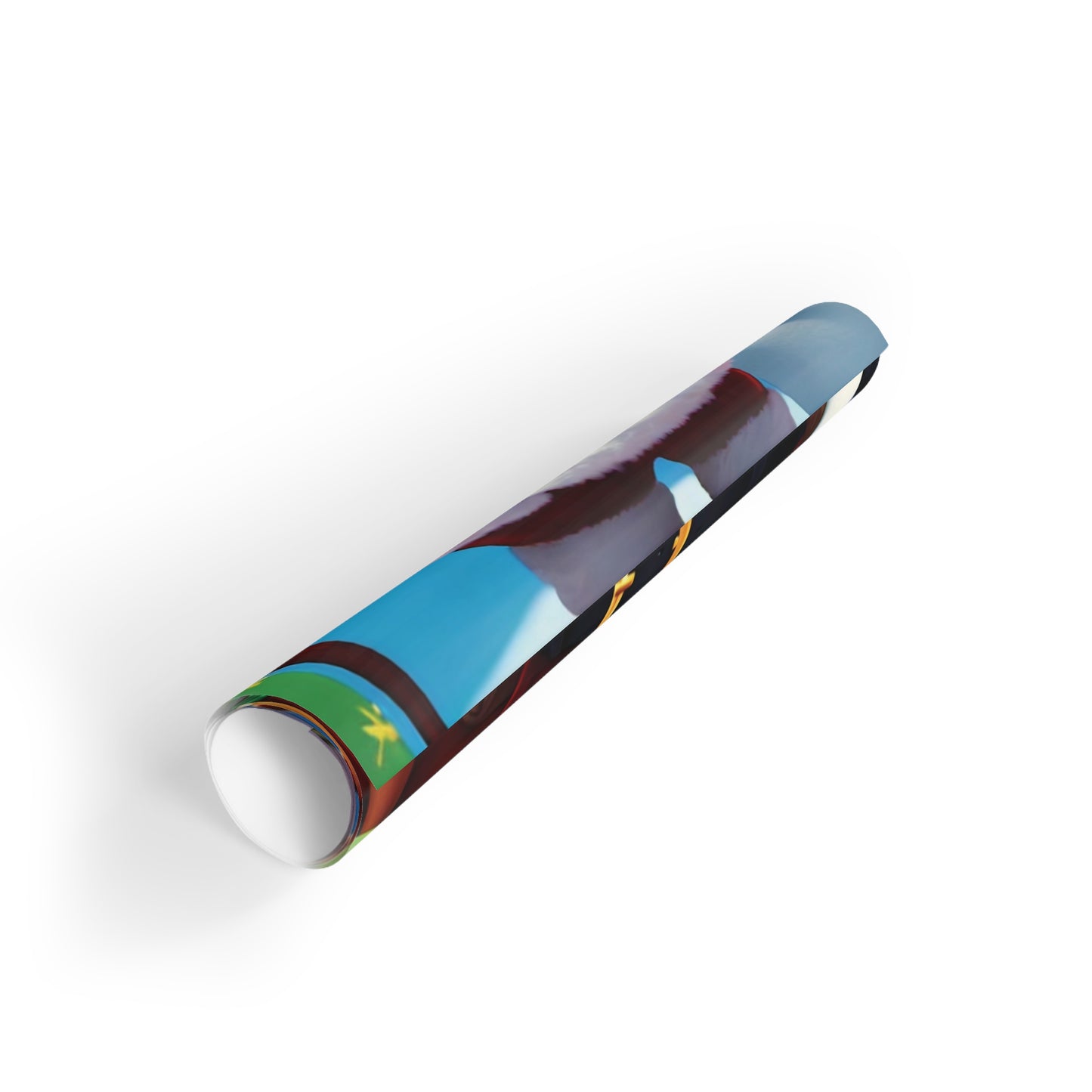 Christmas Cartoon Characters - Gift Wrapping Paper Rolls, 1pc - Creatively Designed Shop