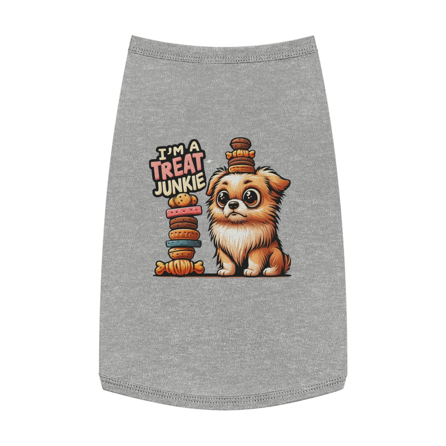 I'm A Treat Junkie - Pet Tank Top - Creatively Designed Shop