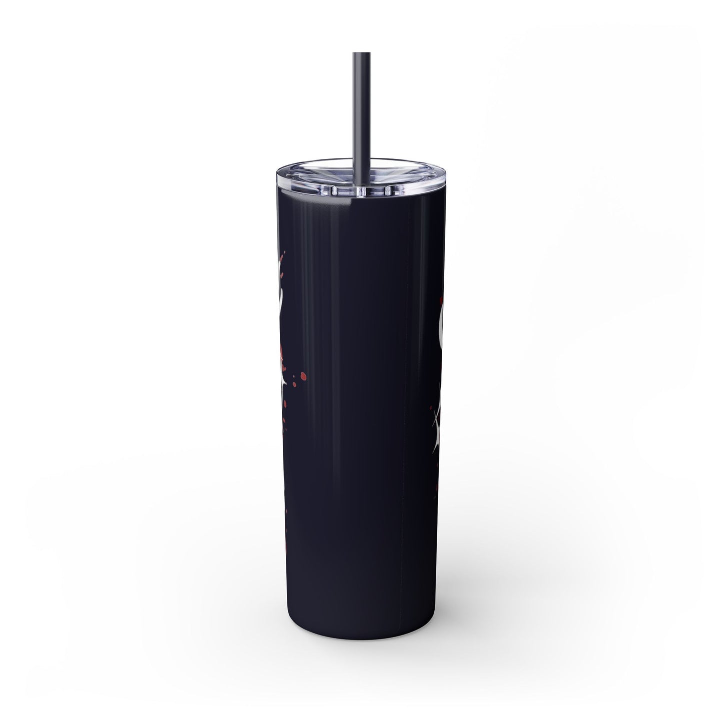 Beauty Speaks - Skinny Tumbler with Straw, 20oz - Creatively Designed Shop