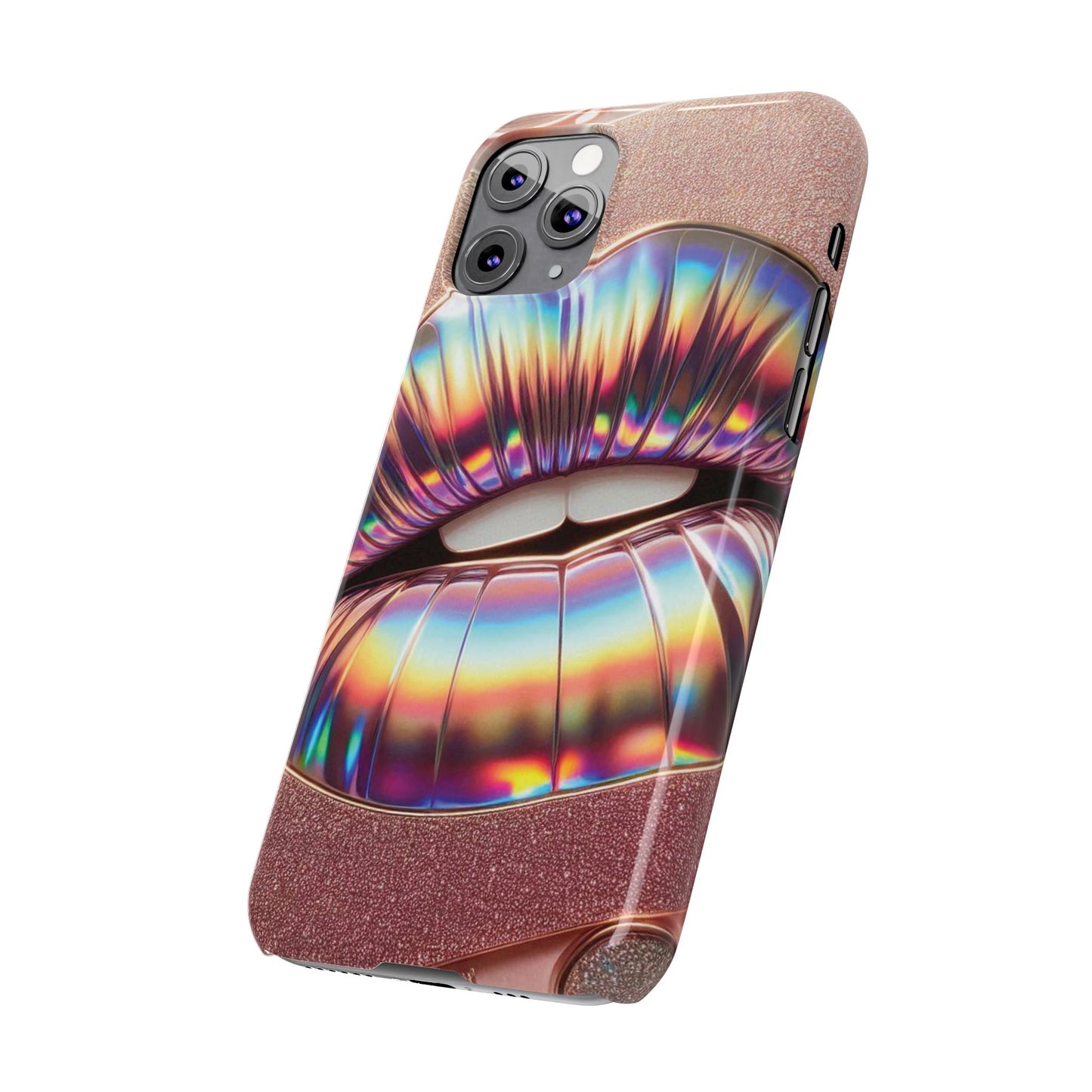 "Bronze Kiss" - Slim Phone Cases - Creatively Designed Shop