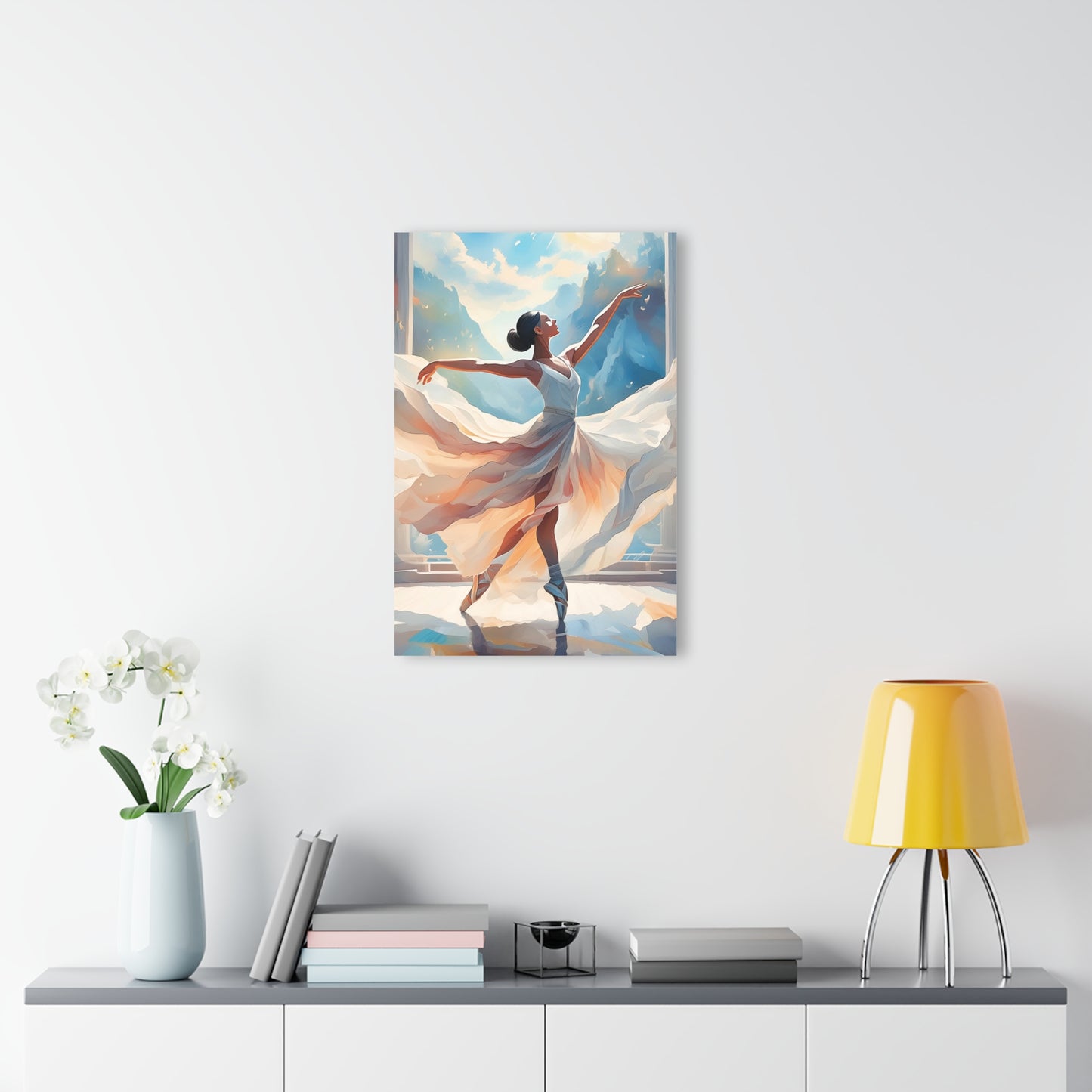 "Beautiful Ballerina" - Acrylic Prints (French Cleat Hanging) - Creatively Designed Shop