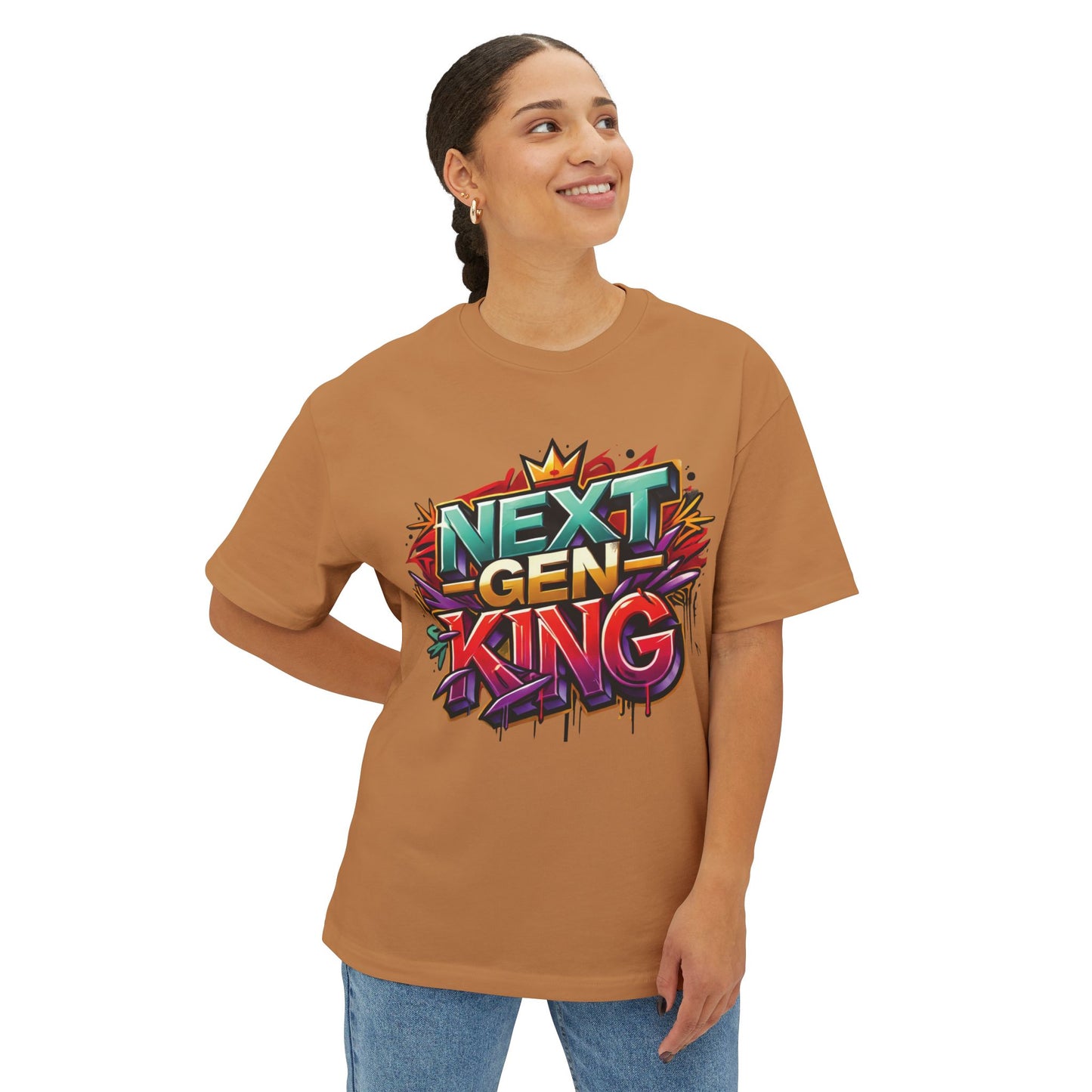 Next Gen King - Unisex Oversized Boxy Tee
