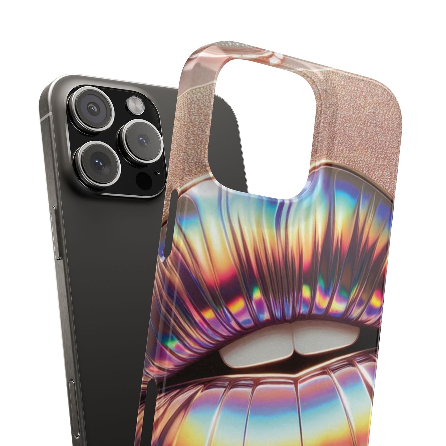 "Bronze Kiss" - Slim Phone Cases - Creatively Designed Shop