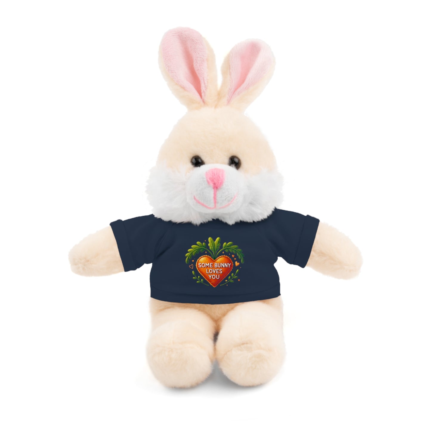 'Some Bunny Loves You' - Stuffed Bunny with Tee - Creatively Designed Shop