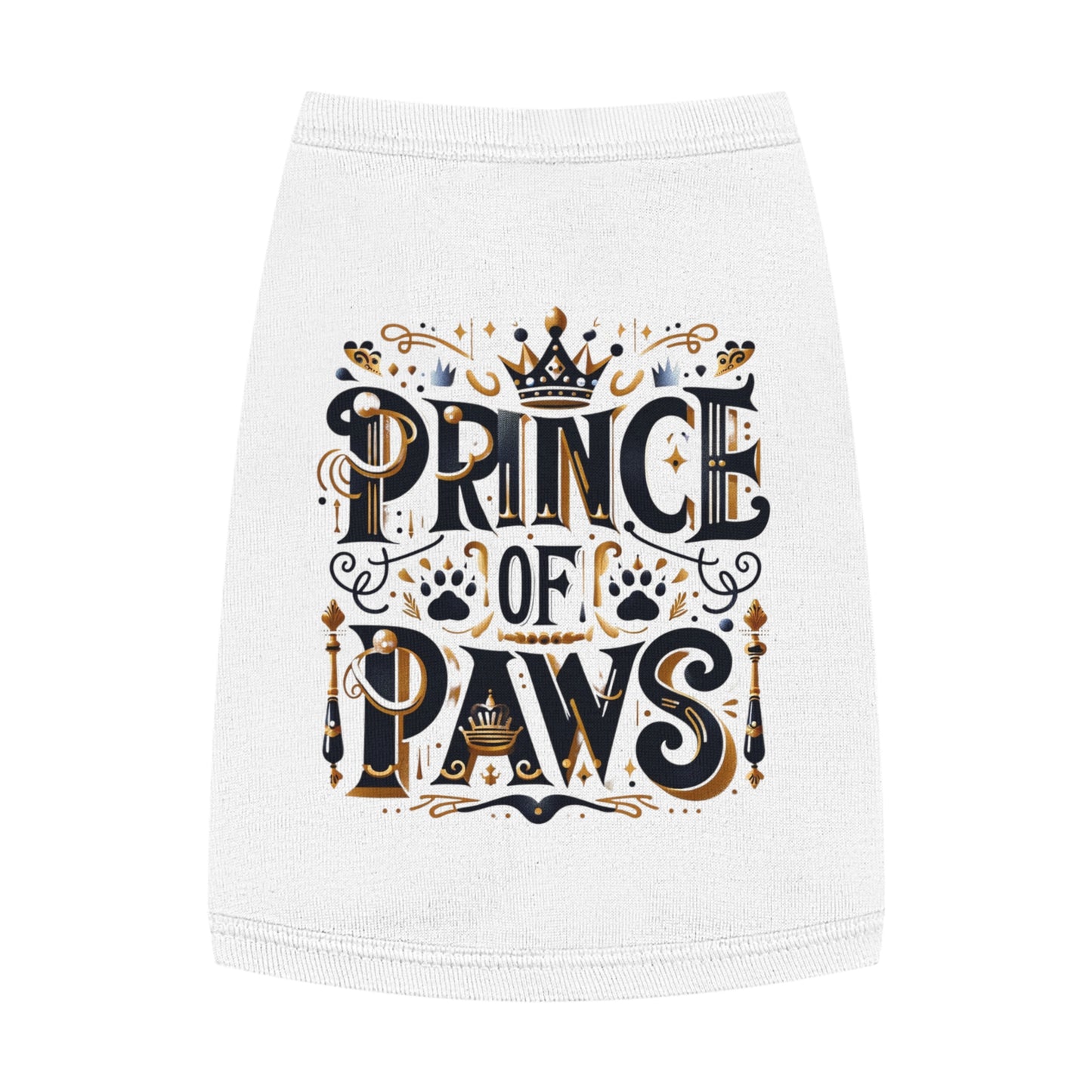 Prince of Paws - Pet Tank Top - Creatively Designed Shop