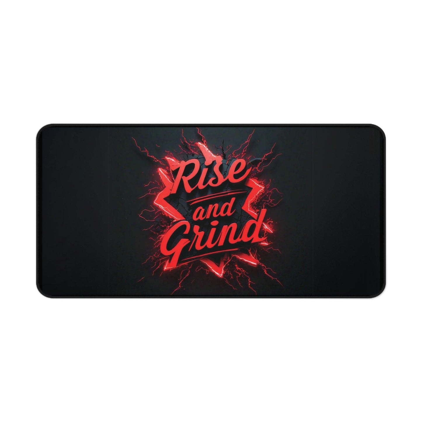"Rise & Grind" - Desk Mat - Creatively Designed Shop