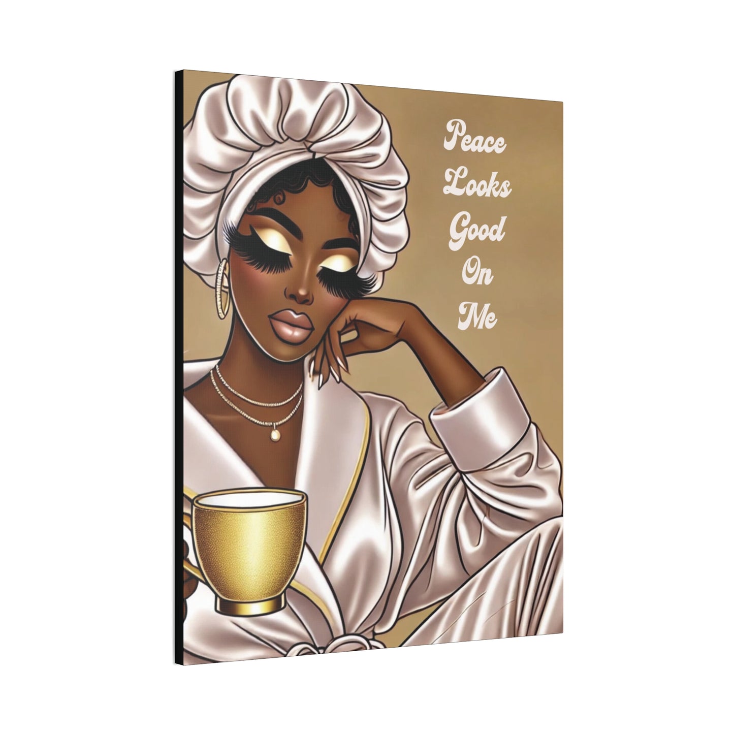 Peace Looks Good On Me - Canvas Art