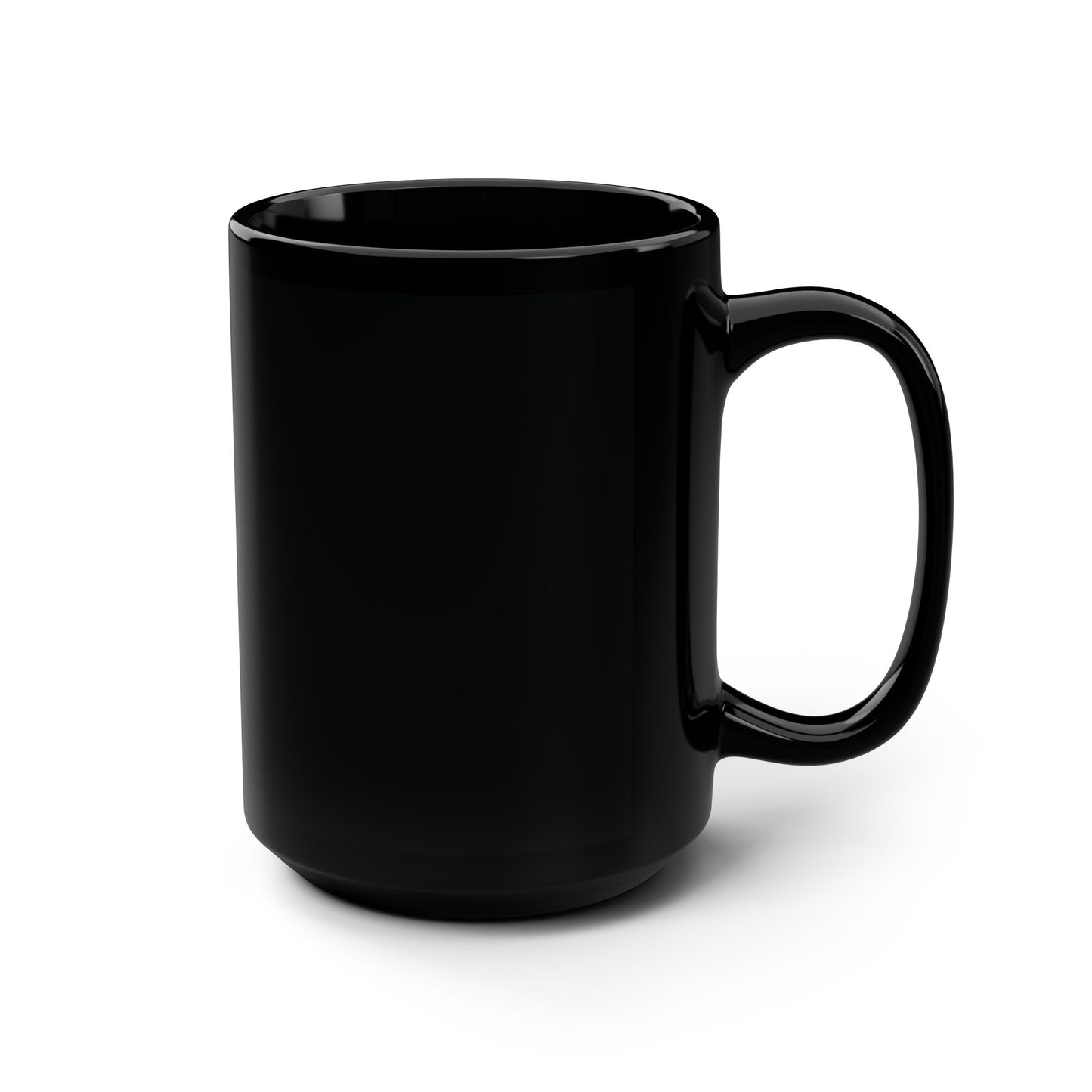 "I Am Who I Am, Because Of Whose I Am" - Black Mug, 15oz - Creatively Designed Shop