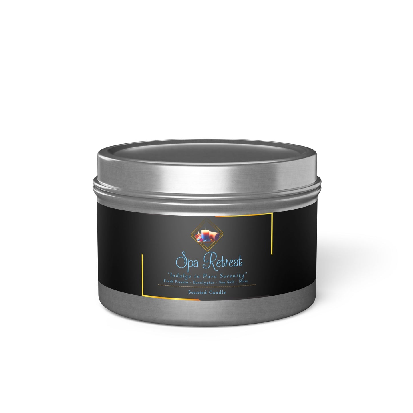 Spa Retreat - Tin Candles - Creatively Designed Shop