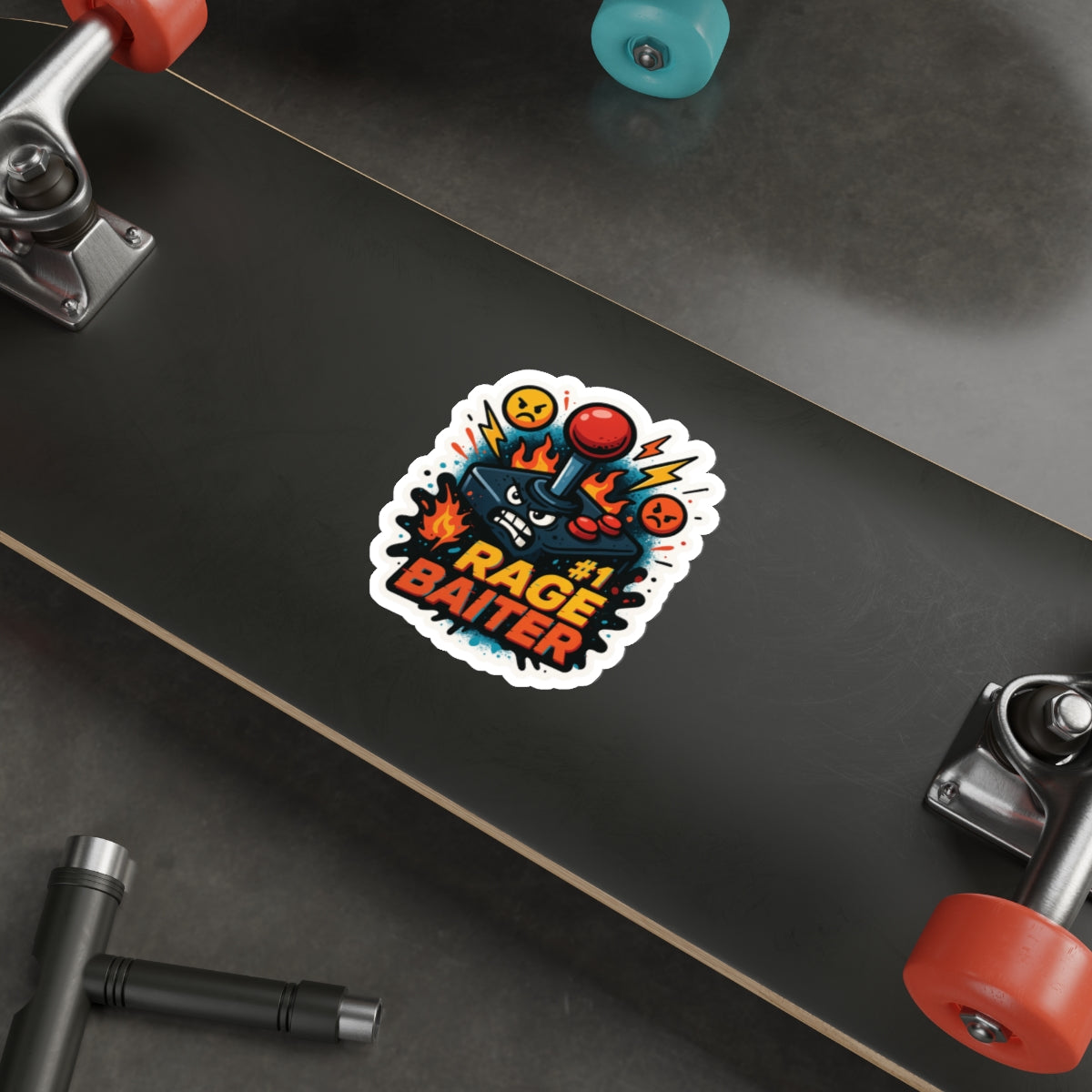 #1 Rage Baiter - Die-Cut Sticker