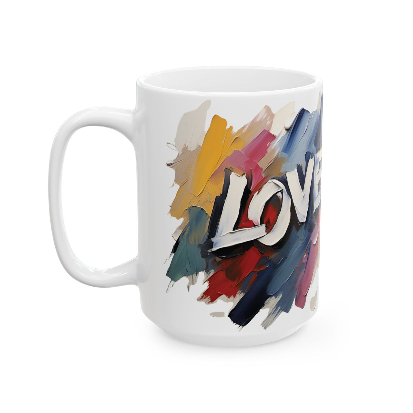 Love Splash - Ceramic Mug (11oz & 15oz) - Creatively Designed Shop