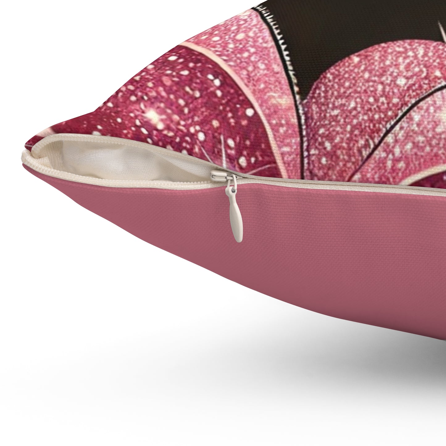 Sparkle in Strength - Spun Polyester Square Pillow
