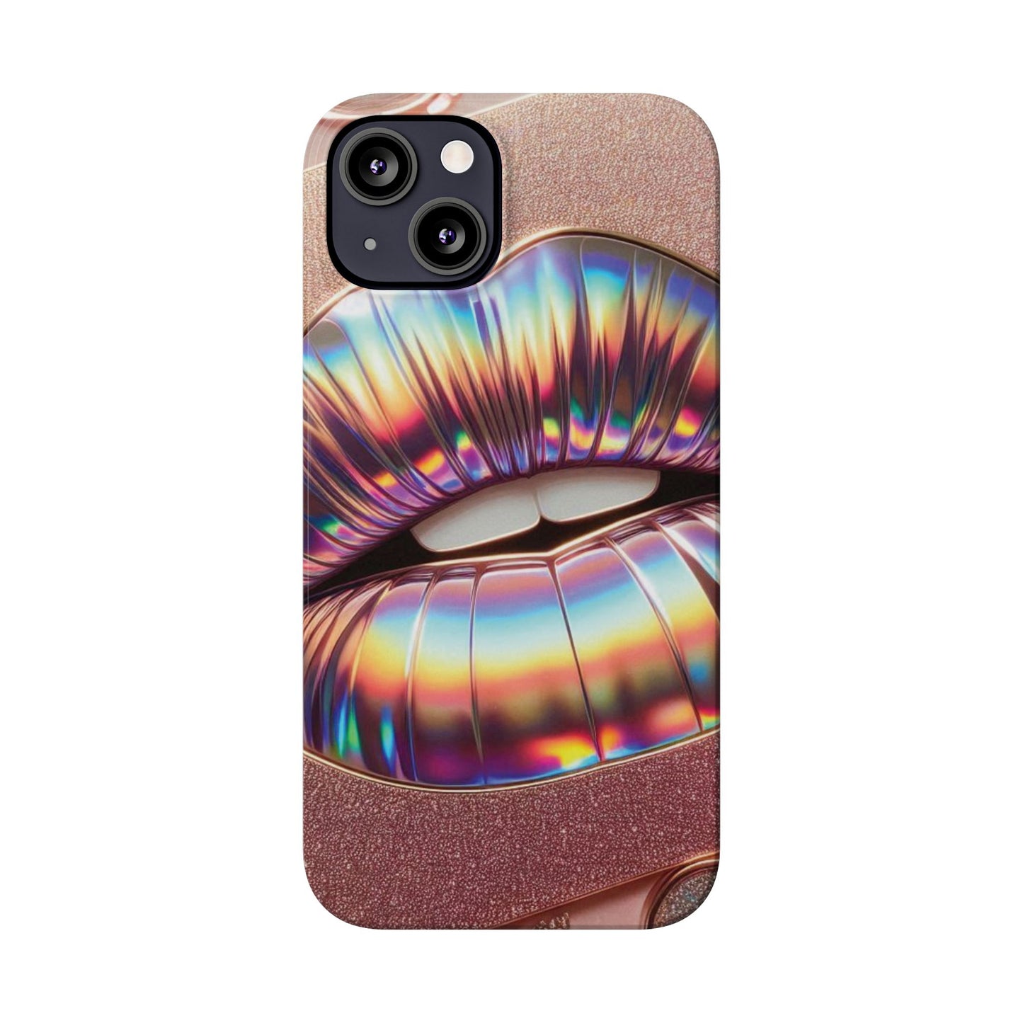 "Bronze Kiss" - Slim Phone Cases - Creatively Designed Shop