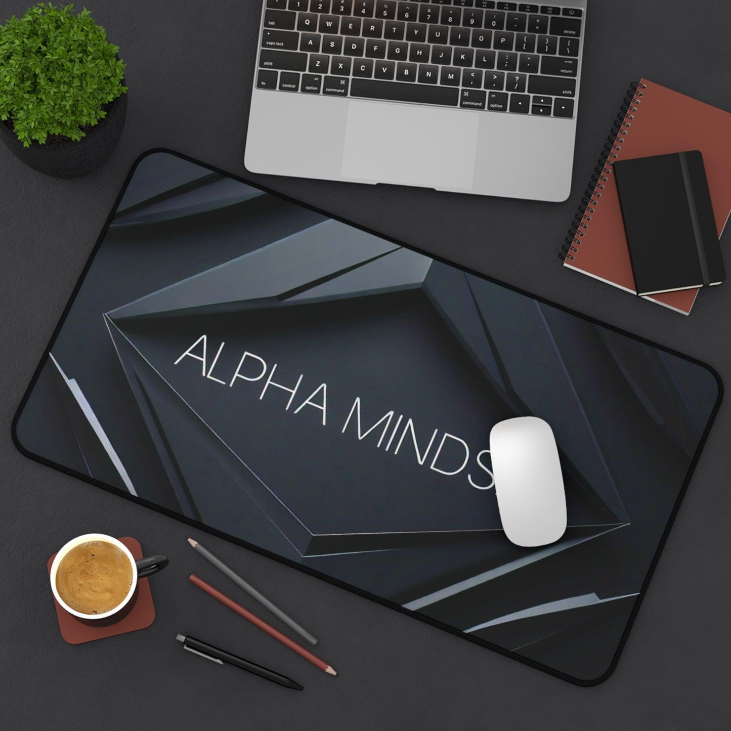 "Alpha Mindset" - Desk Mat - Creatively Designed Shop