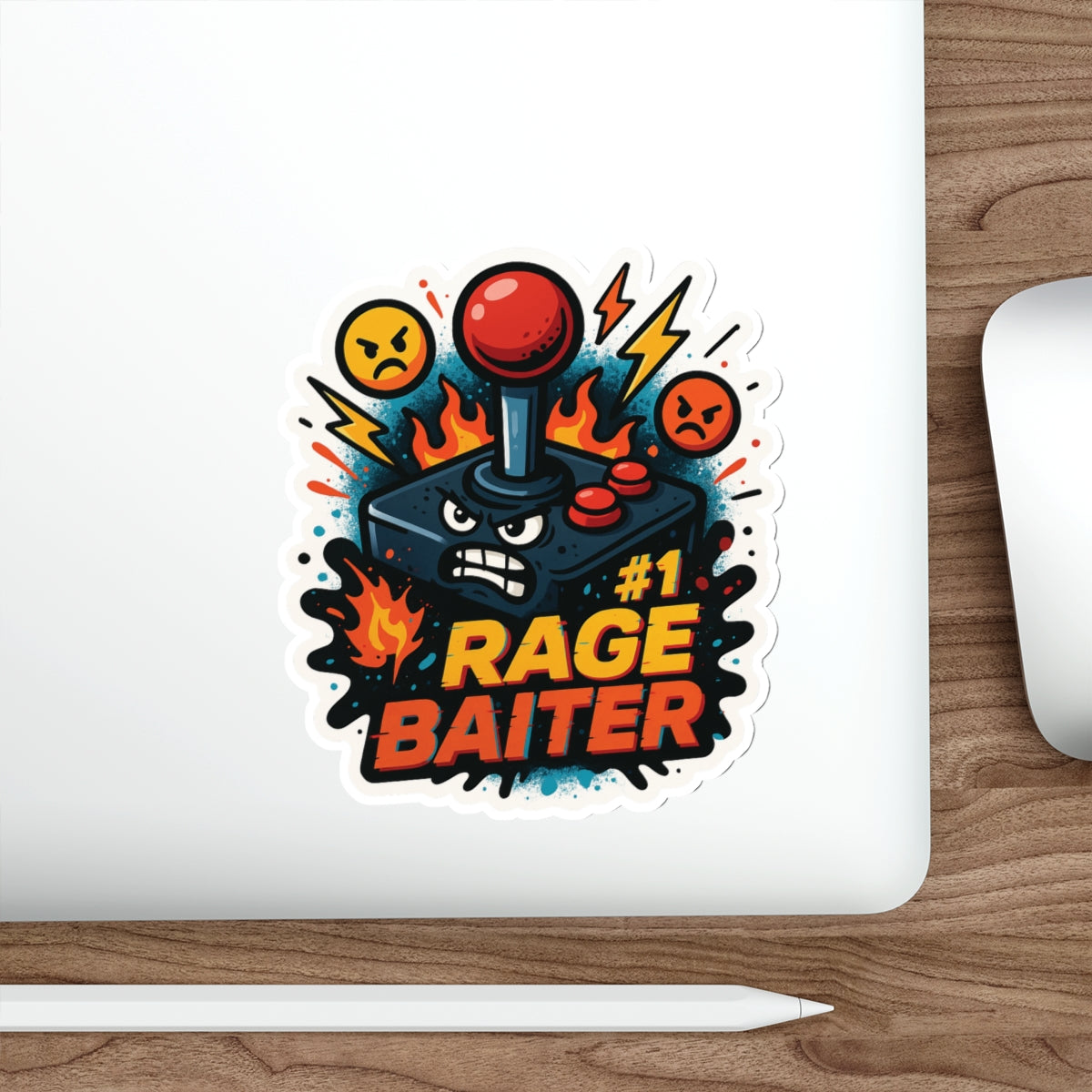 #1 Rage Baiter - Die-Cut Sticker