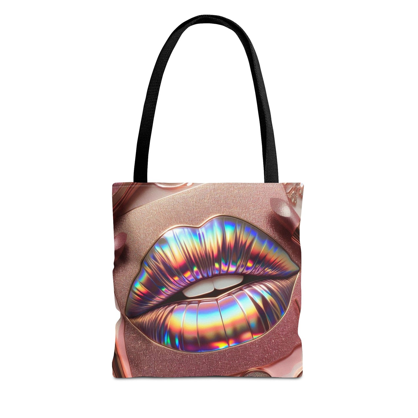 Bronze Kiss - Tote Bag (AOP) - Creatively Designed Shop