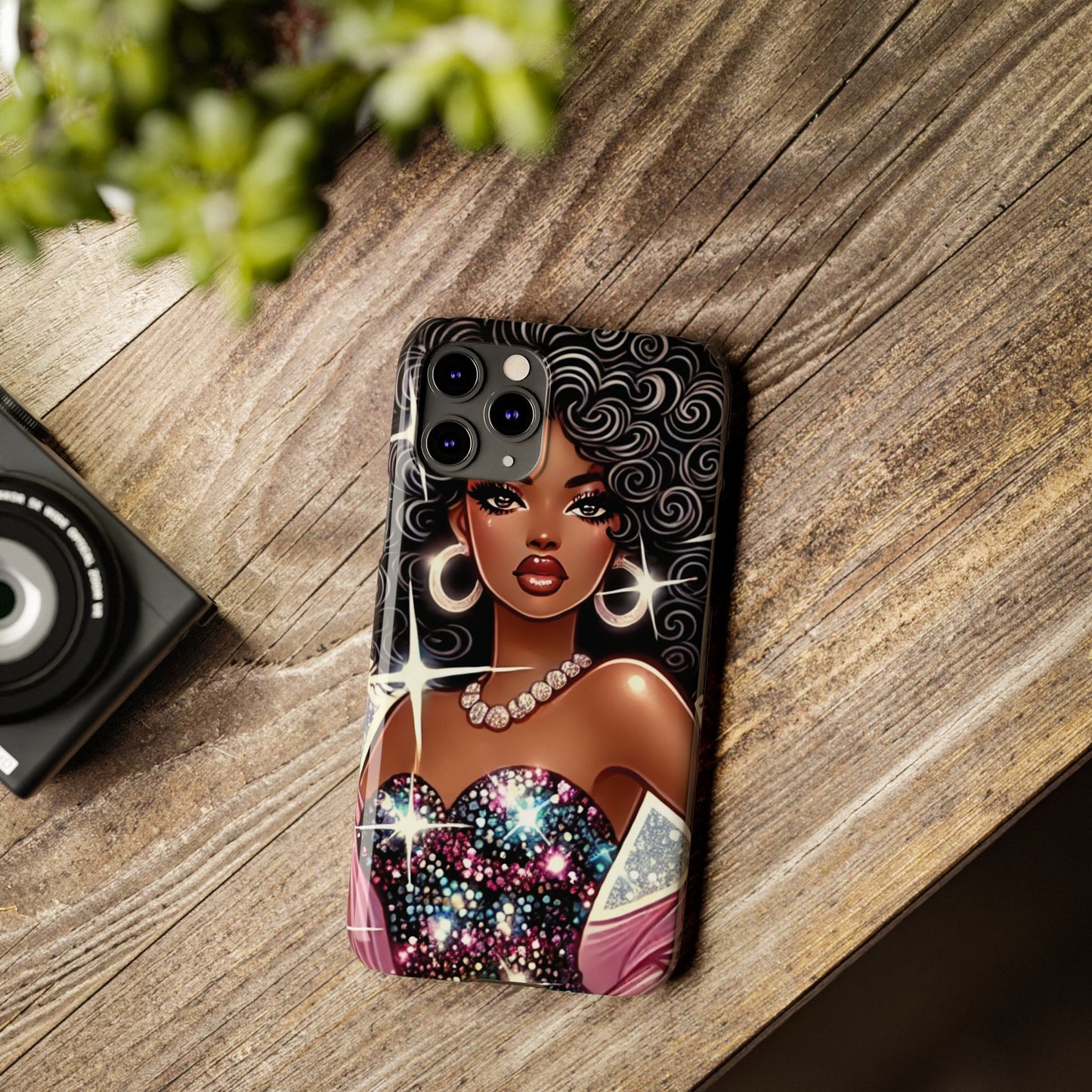 "Gorgeous" - Slim Phone Cases - Creatively Designed Shop