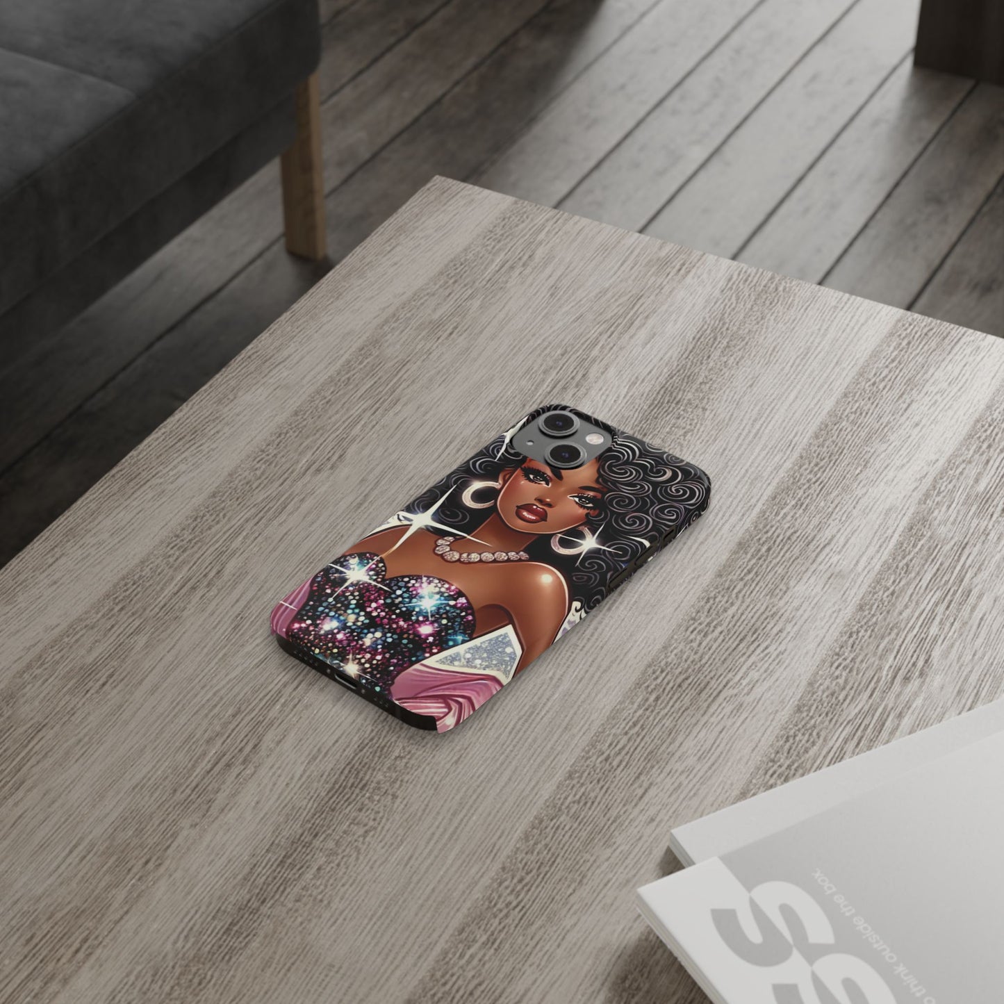 "Gorgeous" - Slim Phone Cases - Creatively Designed Shop