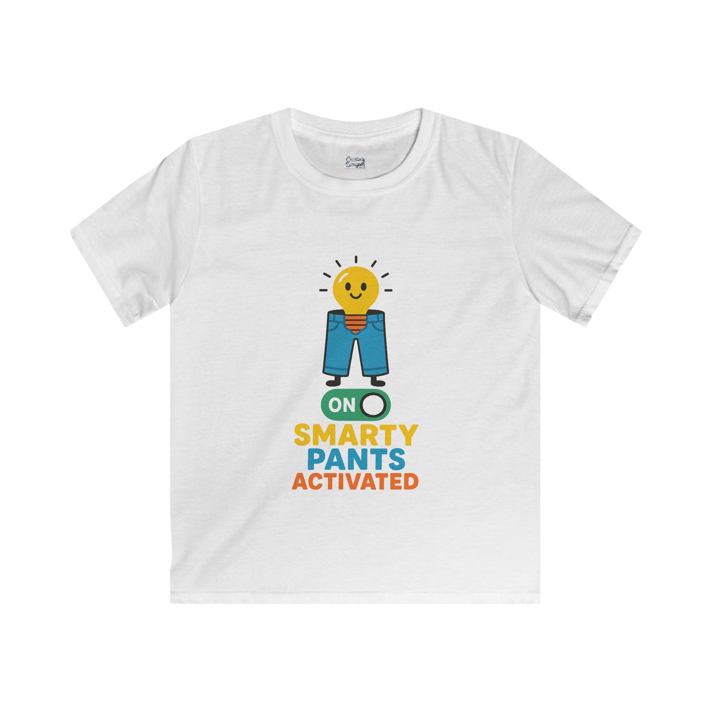 Smarty Pants Activated - Kids Softstyle Tee
