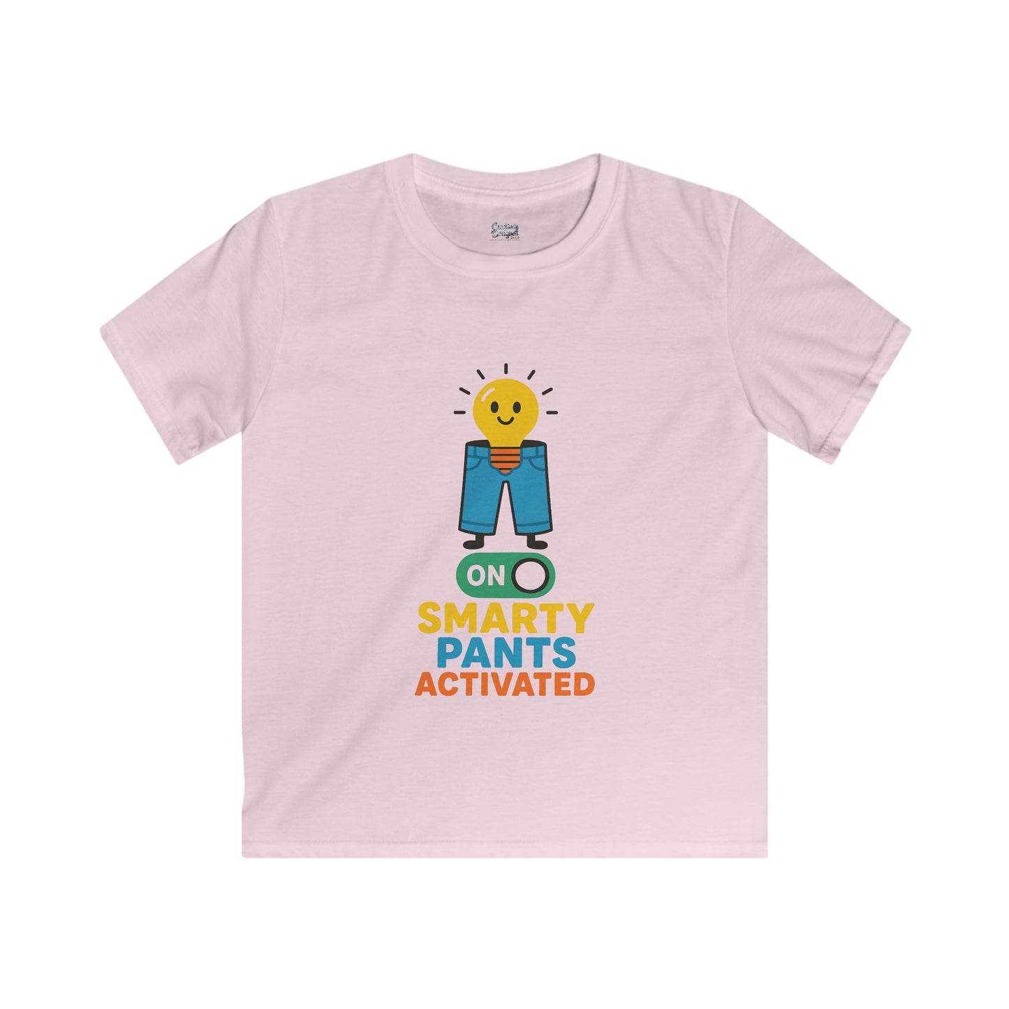 Smarty Pants Activated - Kids Softstyle Tee