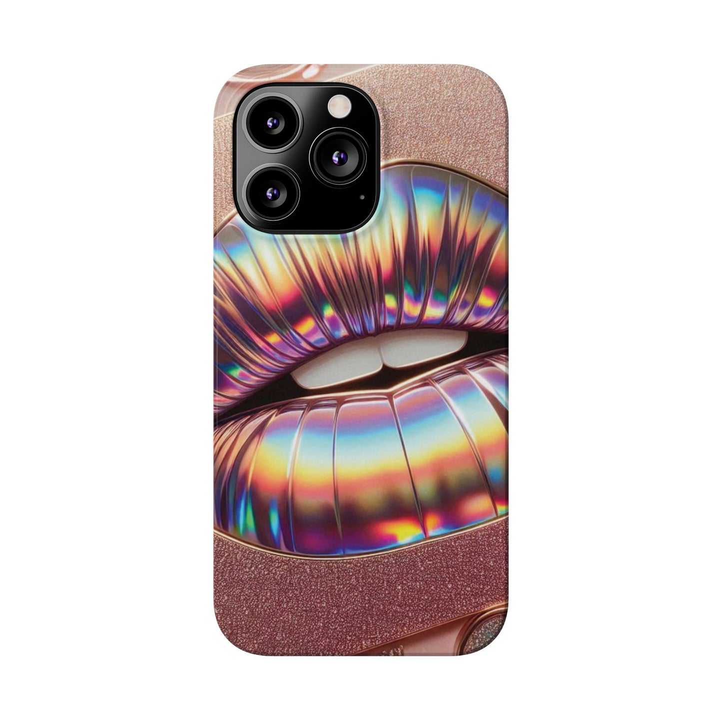 "Bronze Kiss" - Slim Phone Cases - Creatively Designed Shop