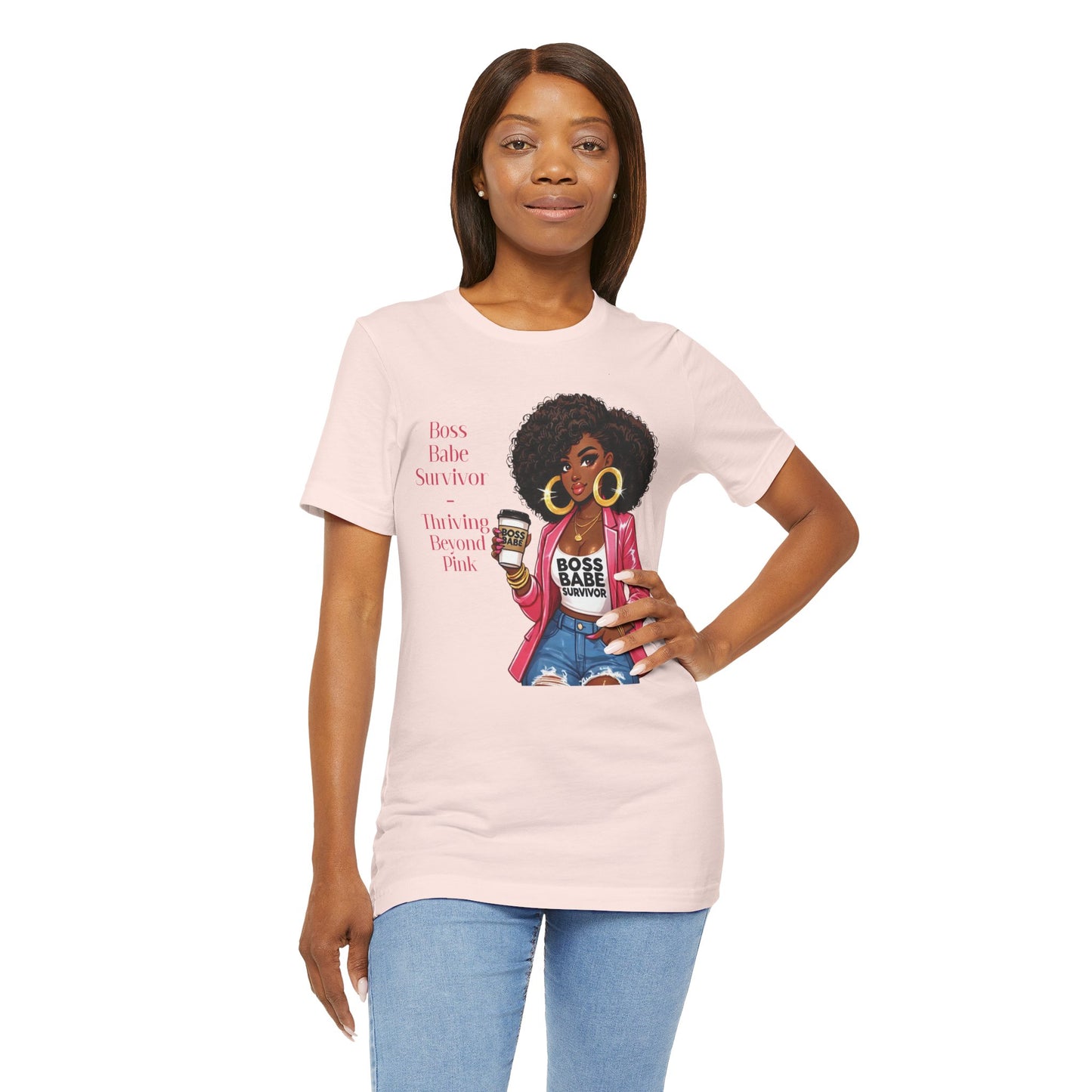 Boss Babe Survivor - Unisex Jersey Short Sleeve Tee