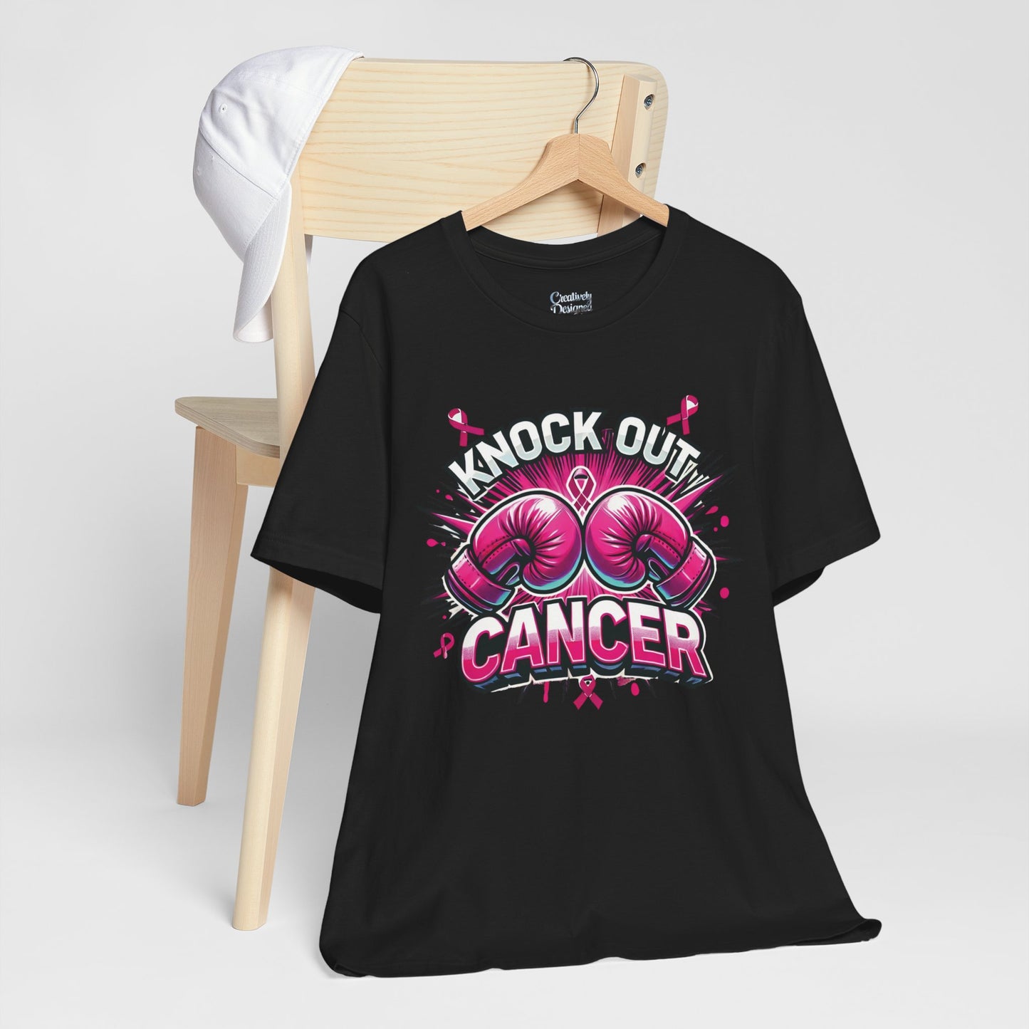 Knock Out Cancer - Unisex Jersey Short Sleeve Tee