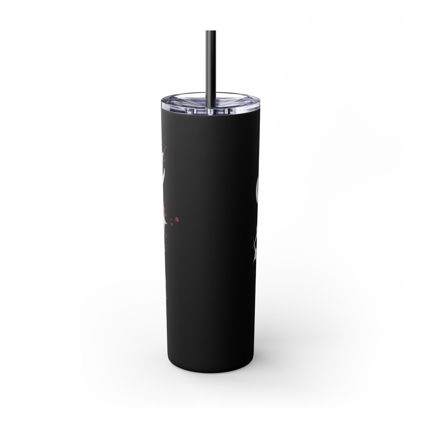 Beauty Speaks - Skinny Tumbler with Straw, 20oz - Creatively Designed Shop