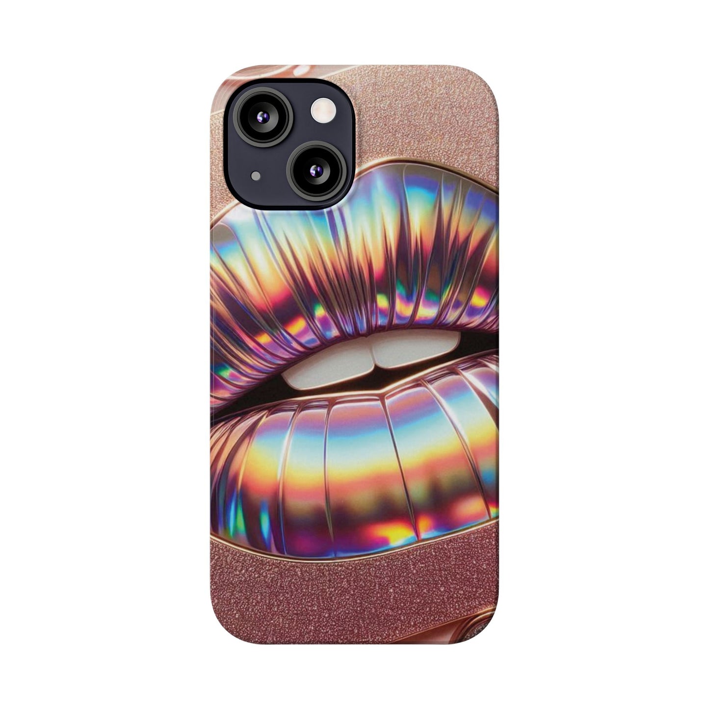 "Bronze Kiss" - Slim Phone Cases - Creatively Designed Shop