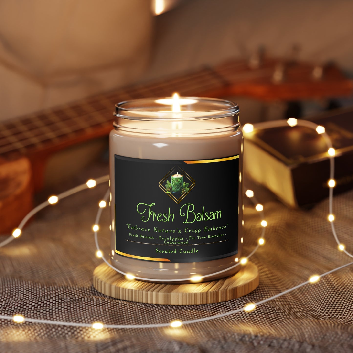 Fresh Balsam - Scented Candles, 9oz - Creatively Designed Shop