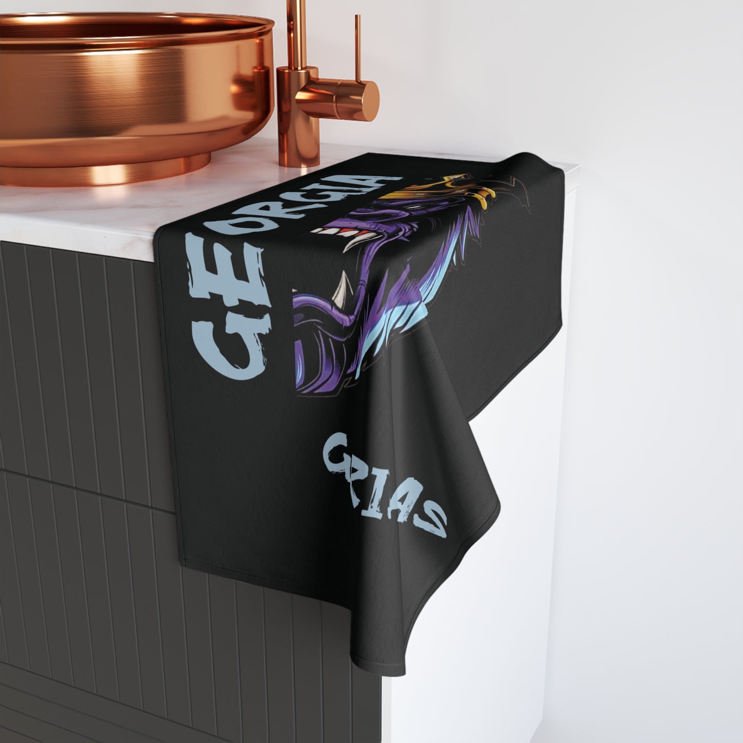 Georgia Gorillas - Hand Towel - Creatively Designed Shop