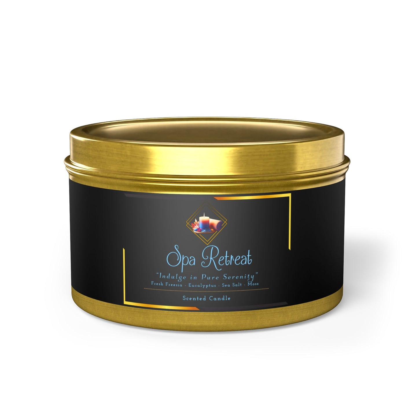 Spa Retreat - Tin Candles - Creatively Designed Shop