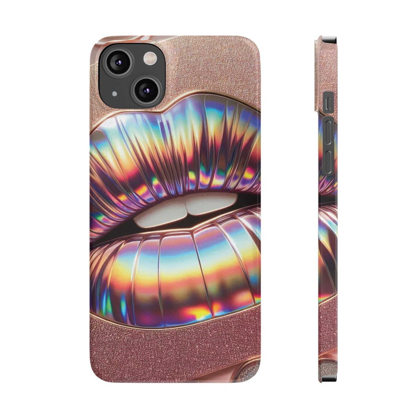 "Bronze Kiss" - Slim Phone Cases - Creatively Designed Shop
