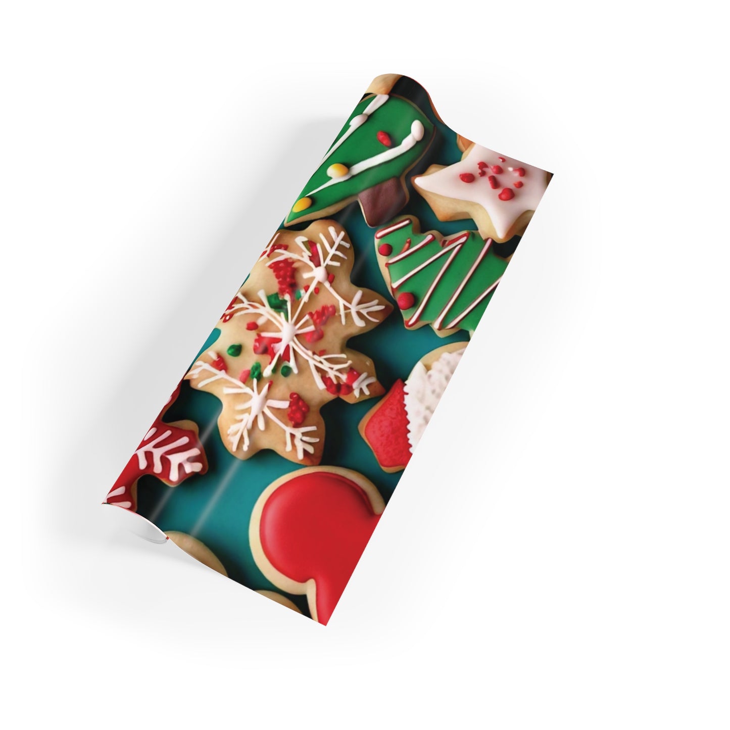 Christmas Cookies & Treats - Gift Wrapping Paper Rolls, 1pc - Creatively Designed Shop