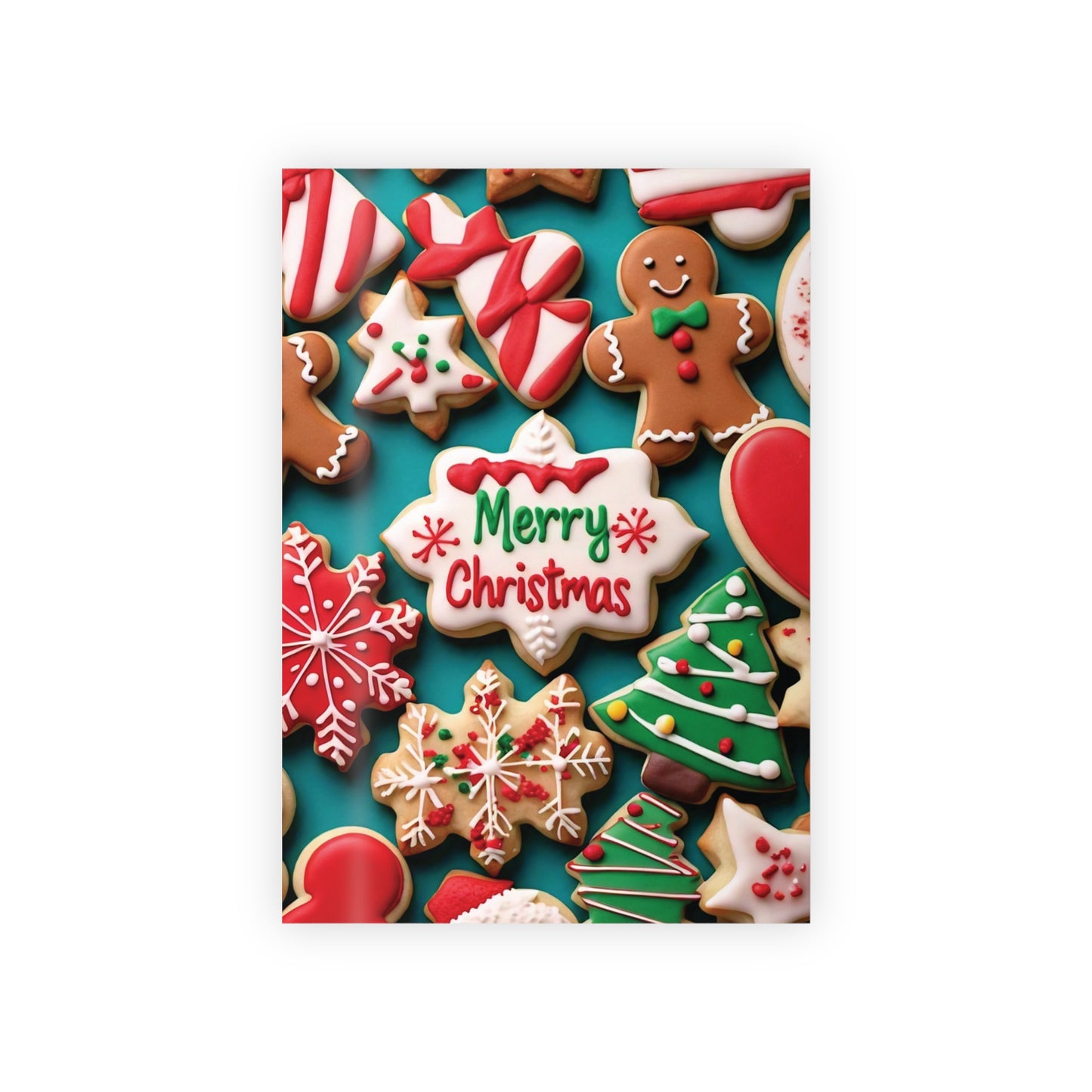 Christmas Cookies & Treats - Gift Wrapping Paper Rolls, 1pc - Creatively Designed Shop