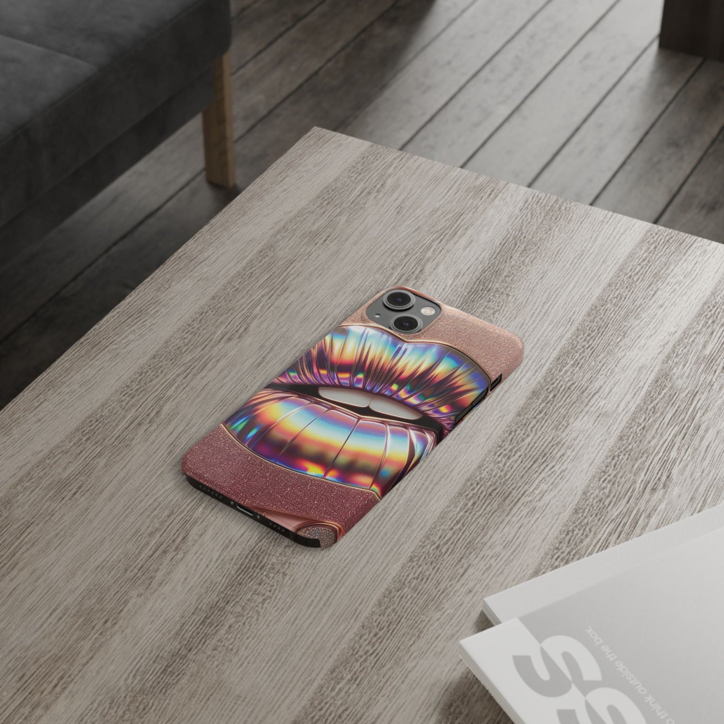 "Bronze Kiss" - Slim Phone Cases - Creatively Designed Shop