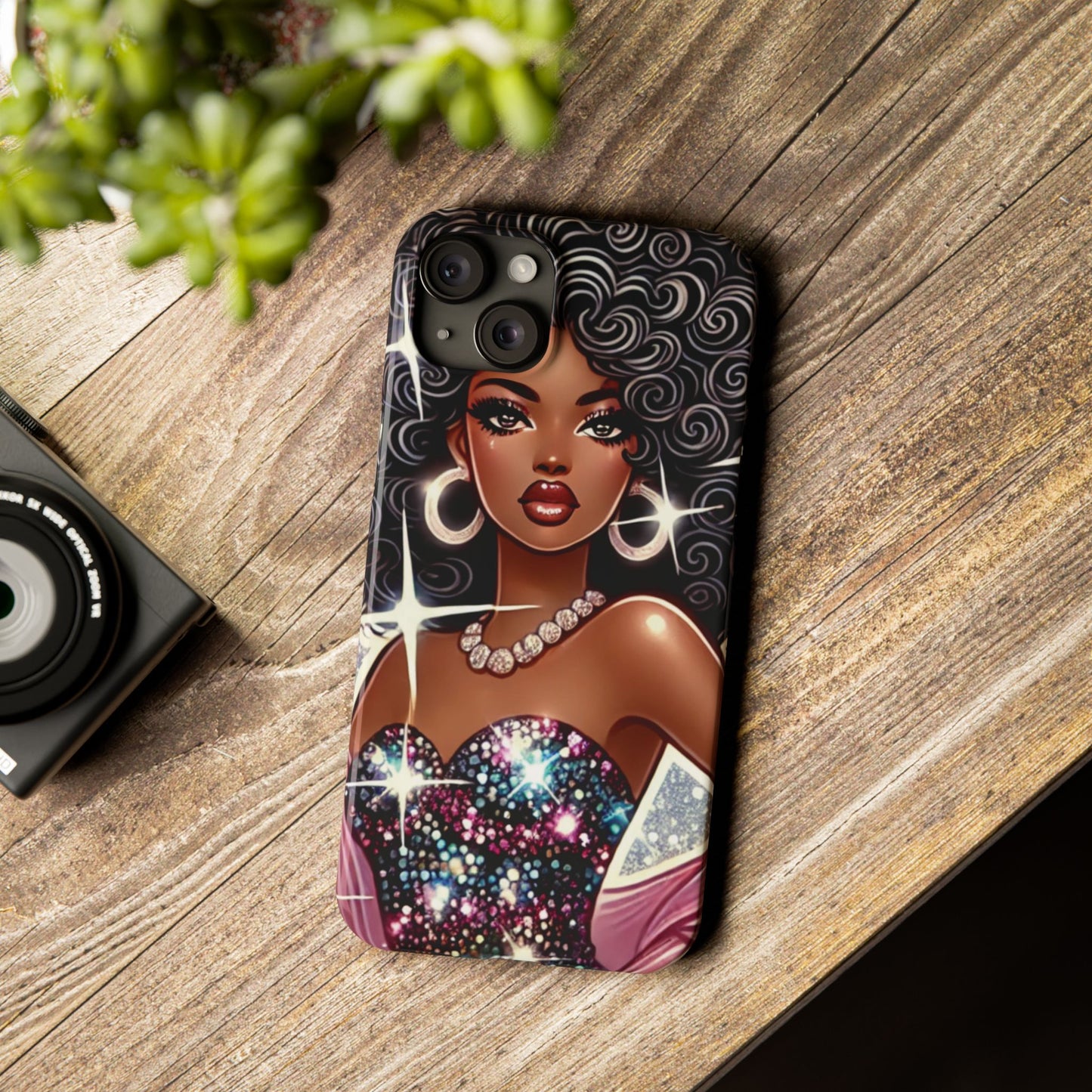 "Gorgeous" - Slim Phone Cases - Creatively Designed Shop