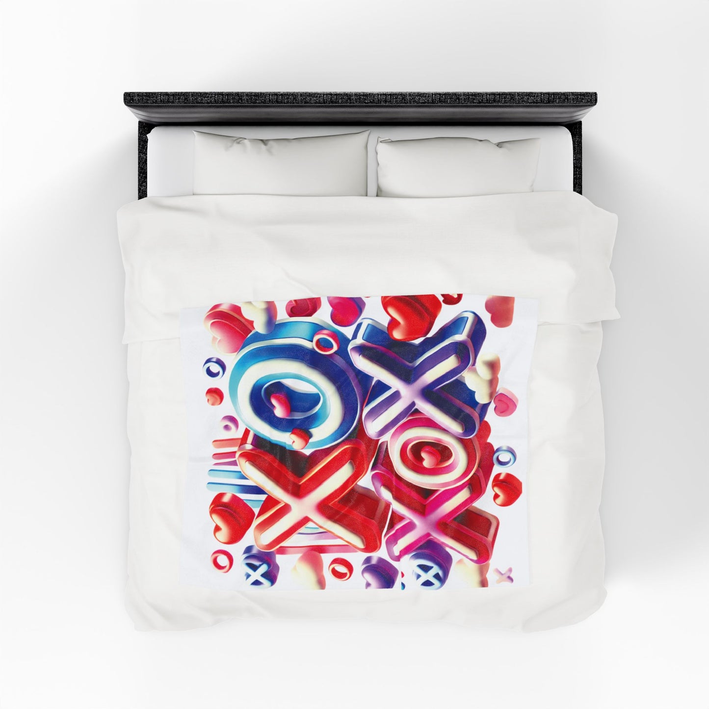 XOXO - Velveteen Plush Blanket