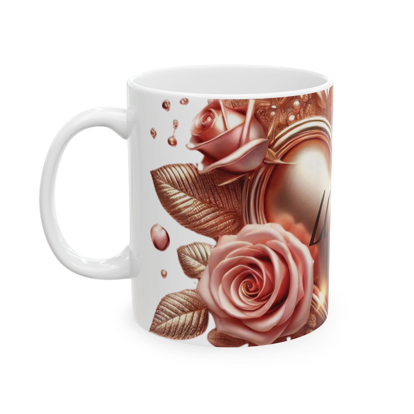 Love Rosegold - Ceramic Mug (11oz & 15oz) - Creatively Designed Shop