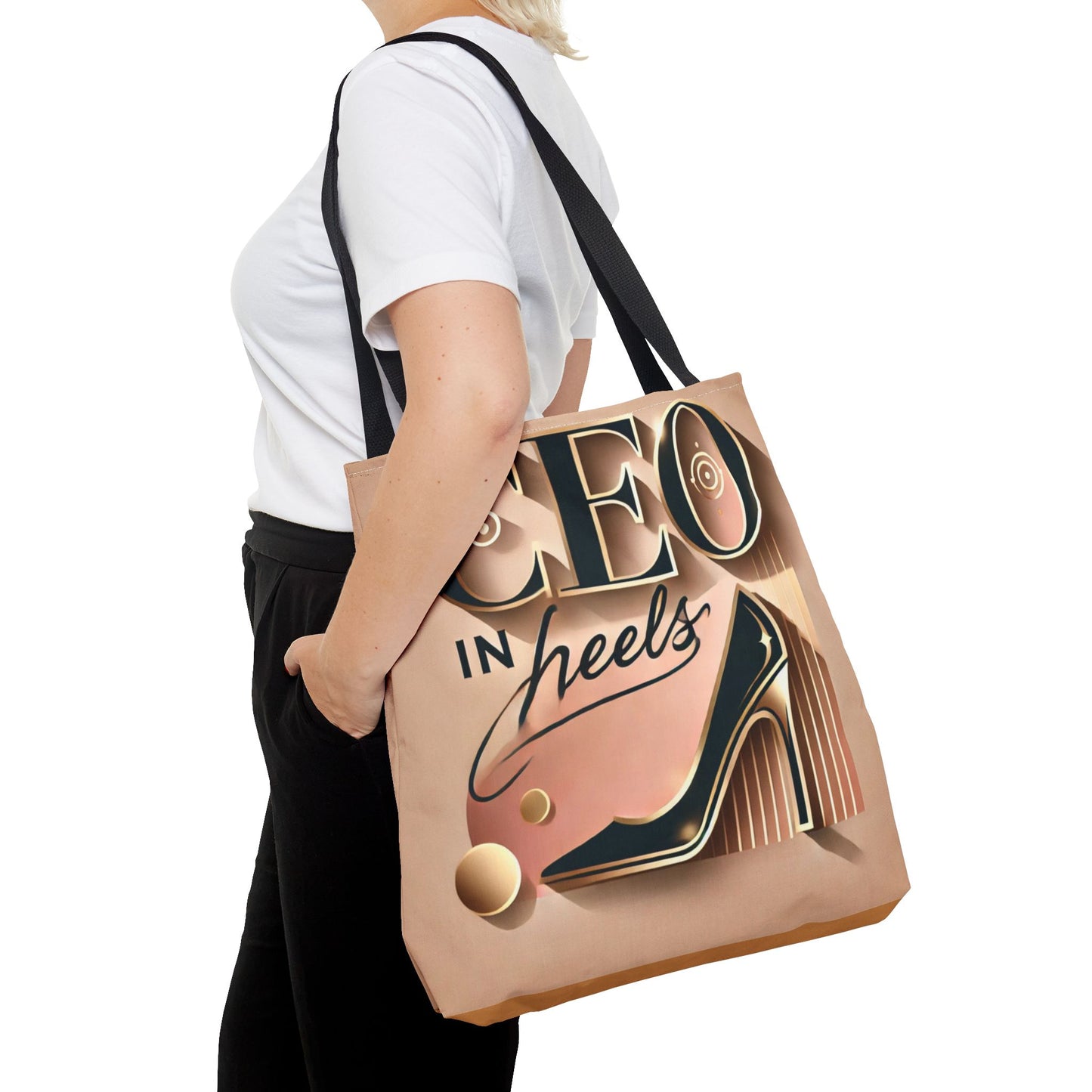CEO In Heels - Tote Bag (AOP) - Creatively Designed Shop