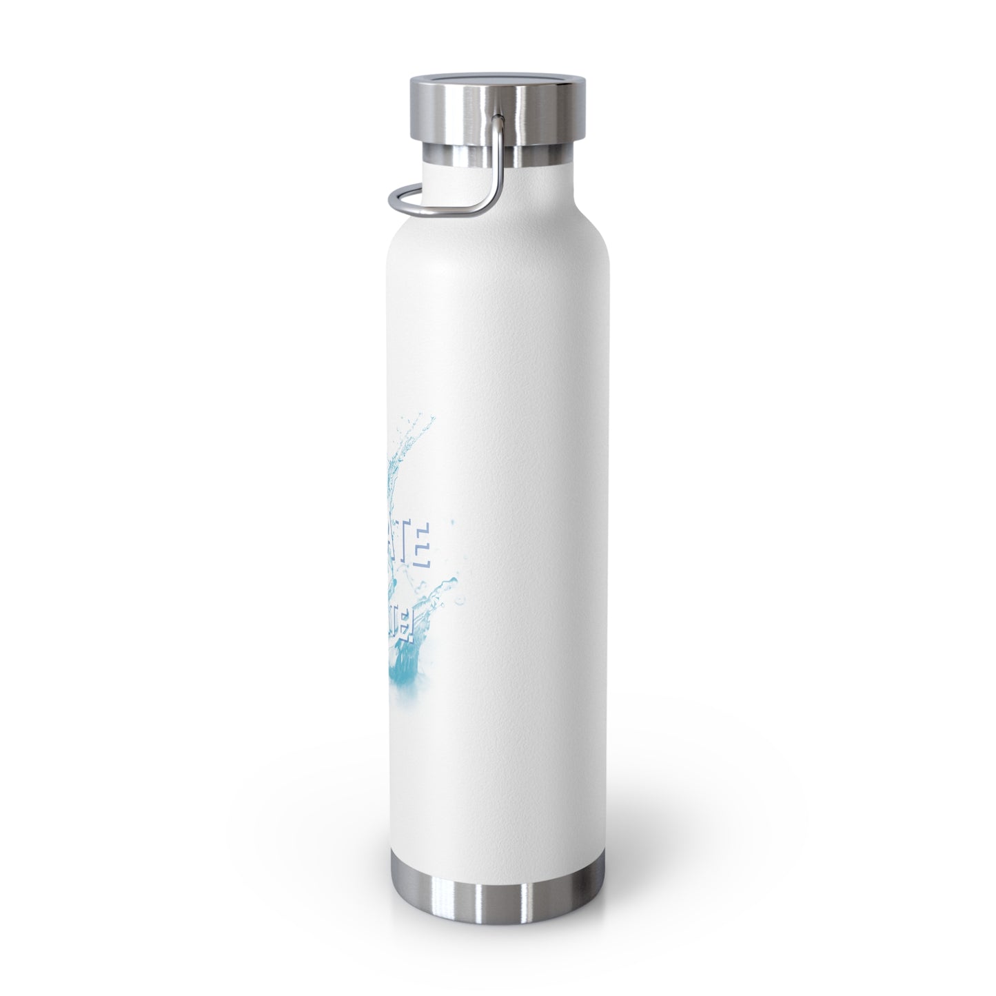 "Hydrate & Elevate" - Copper Vacuum Insulated Bottle, 22oz - Creatively Designed Shop