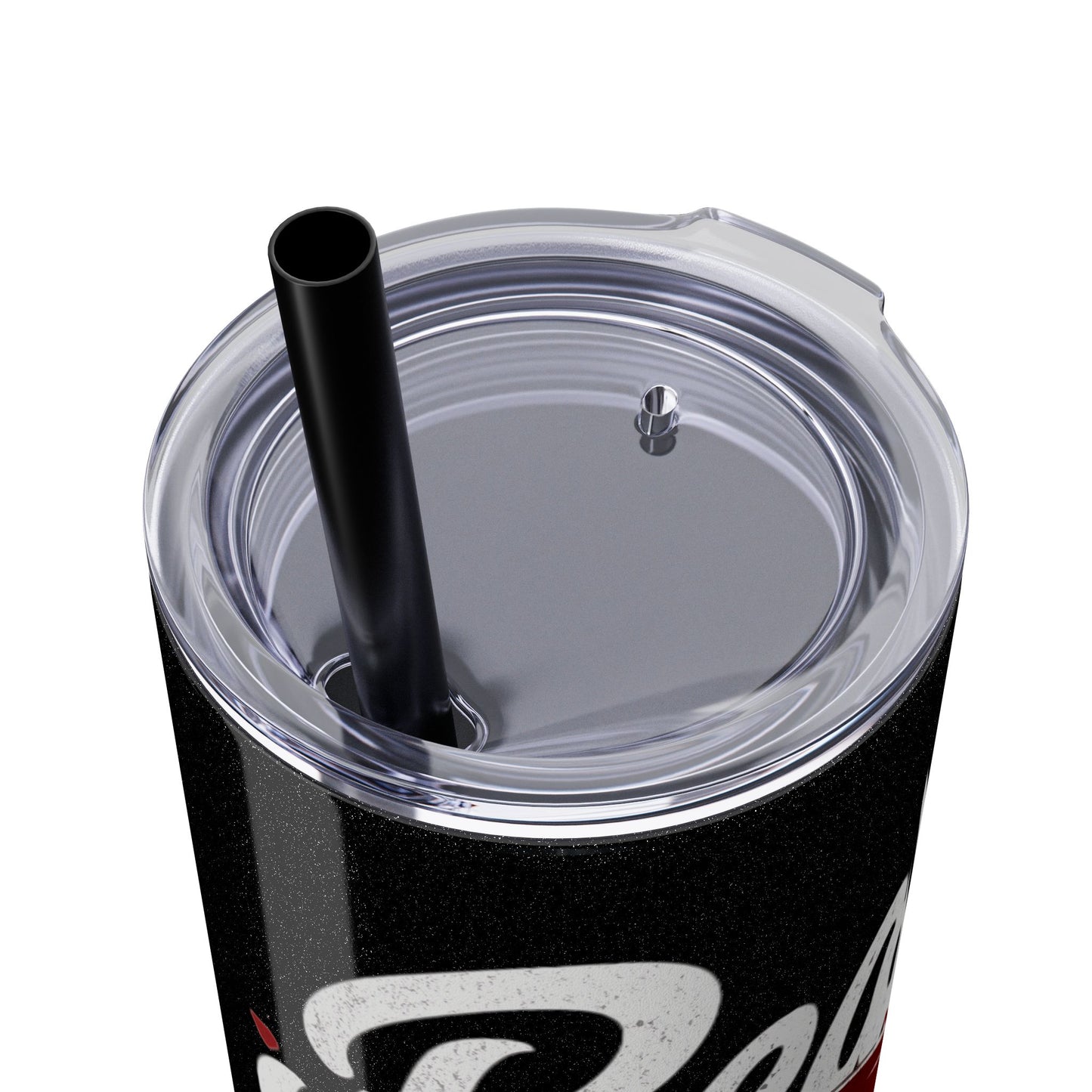 Beauty Speaks - Skinny Tumbler with Straw, 20oz - Creatively Designed Shop