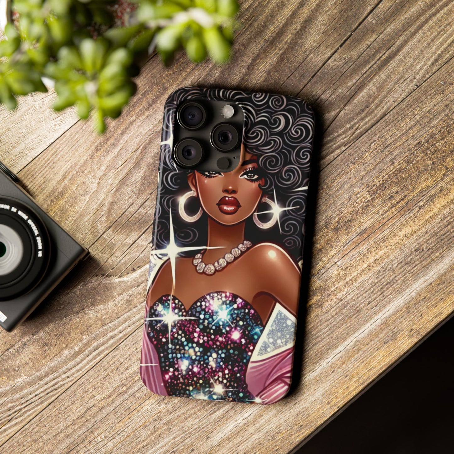 "Gorgeous" - Slim Phone Cases - Creatively Designed Shop
