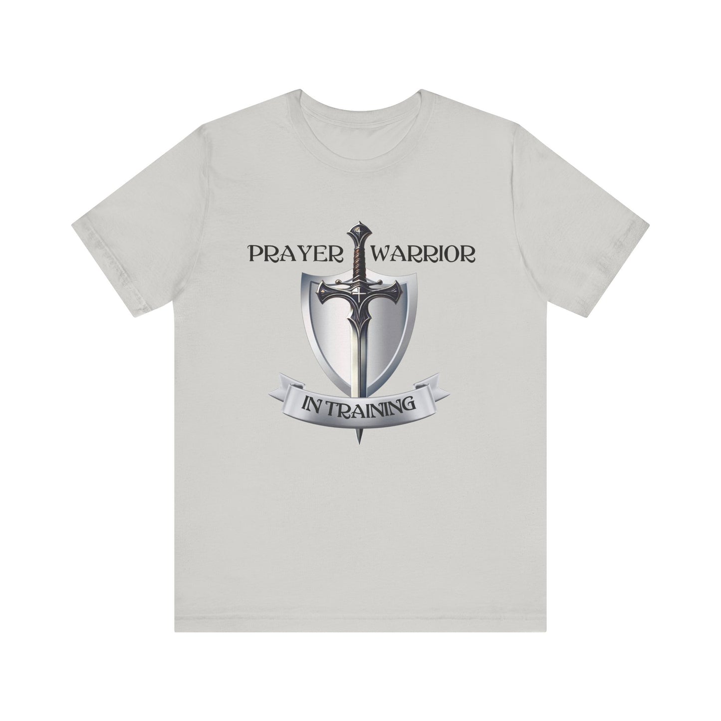 Prayer Warrior in Training - Unisex Jersey Short Sleeve Tee
